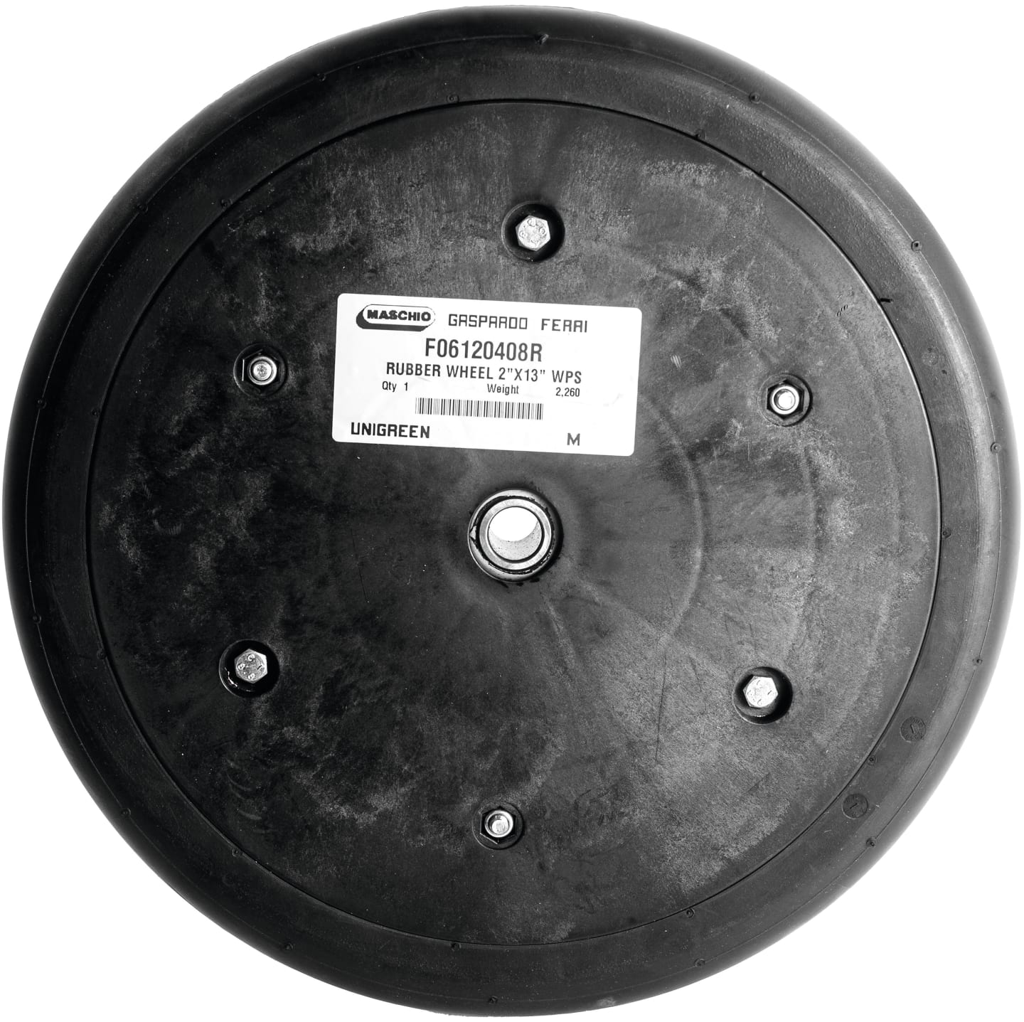 Gaspardo Gummirad 2"x13" WPS R, F06120408R