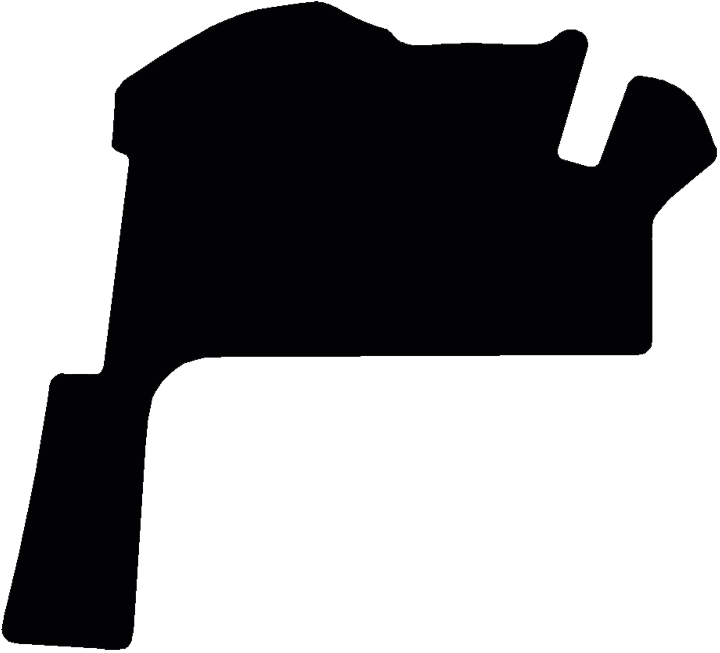 Fußmatte Velours schwarz, für JCB Teleskoplader, TM 220 Agri, ab Bj. 14