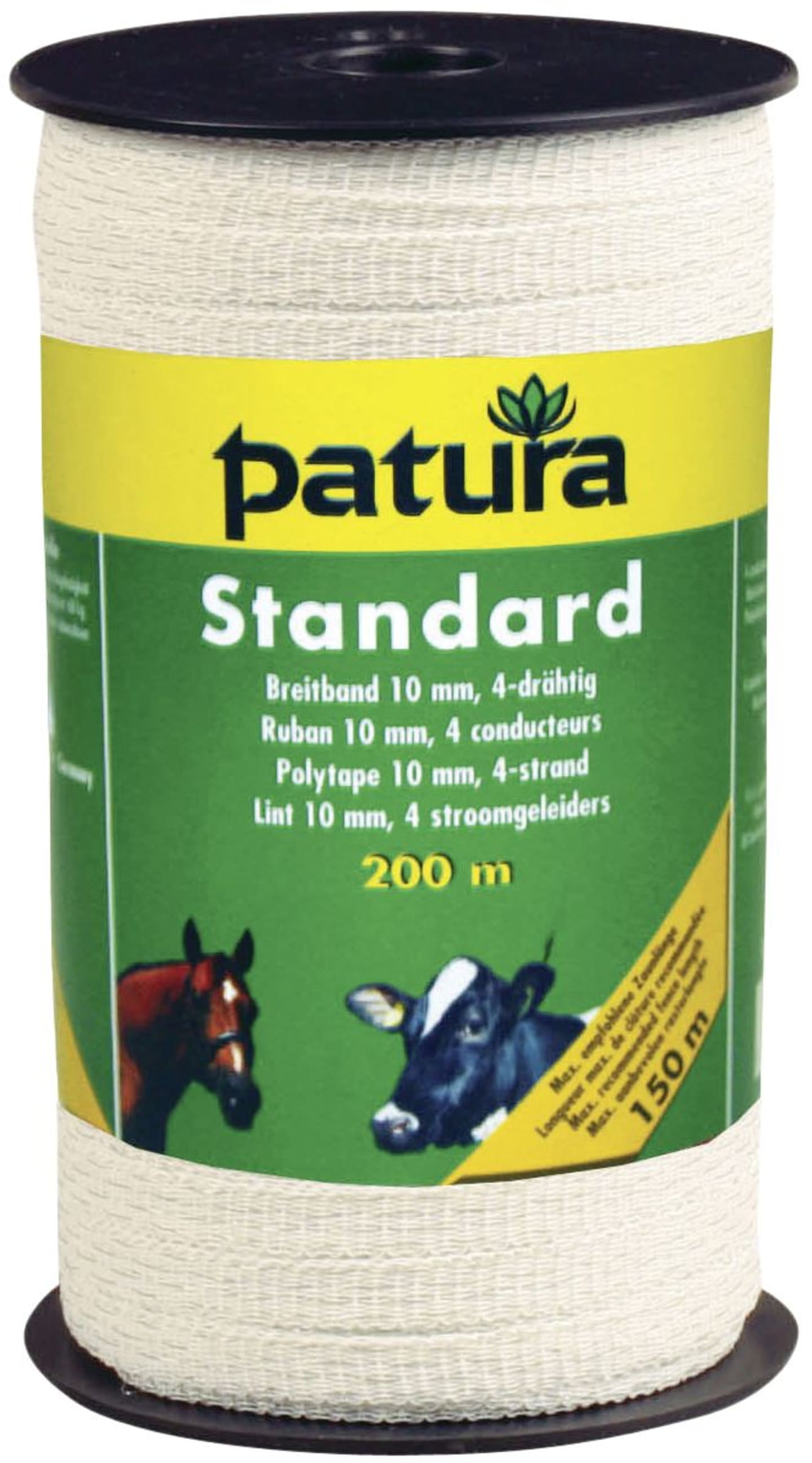 Patura Breitband "Standard" weiß 10 mm/200 m, 184400