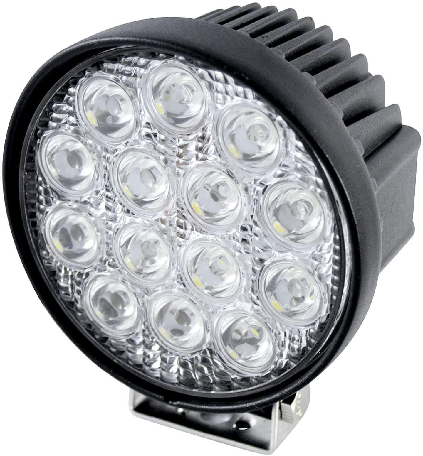 LED-Arbeitsscheinwerfer 2.500 lm/42 W, 10 – 30 V, 116 x 137,5 x 76 mm, weite Ausleuchtung