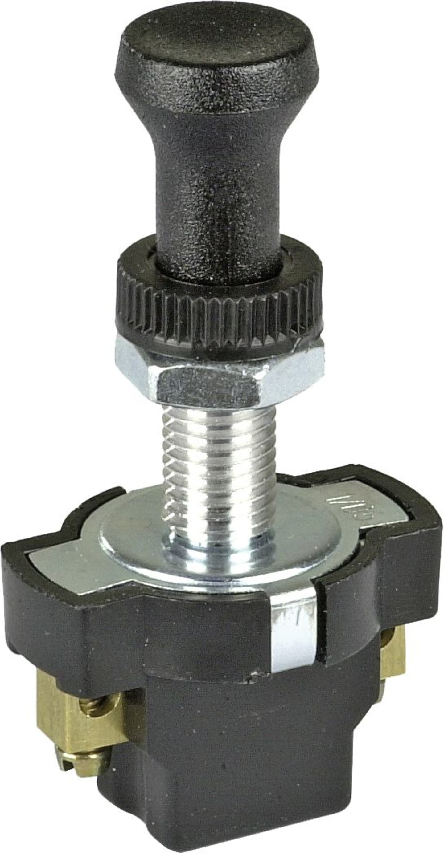 Herth + Buss Zugschalter 12 V 10 A; 24 V 5 A, Zugbetätigung, Schraubkontakt, lange Ausführung, 70 590 320
