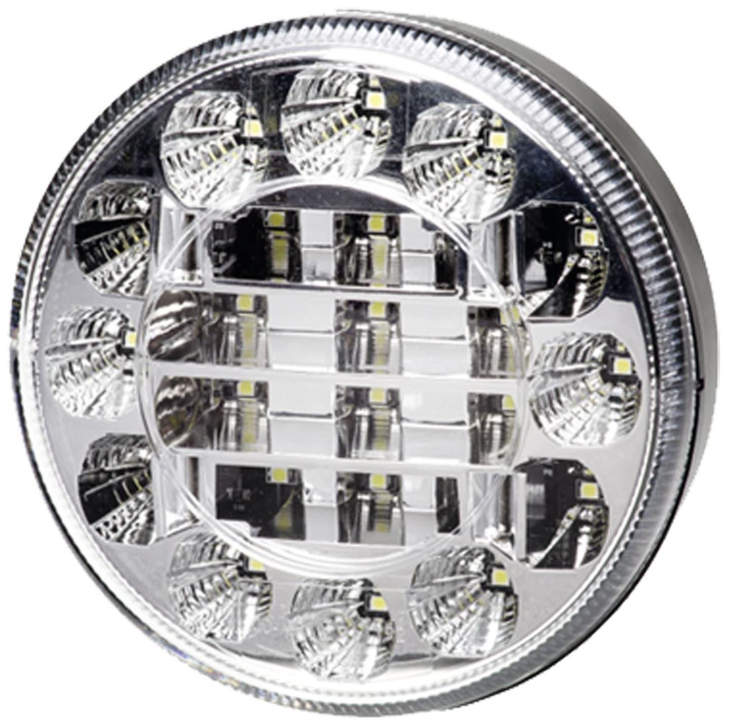 Hella® LED-Blink-Positionsleuchte vorn links/rechts, Ø 122 mm, 10 – 30 V DC, E9 6655; ECE, 2BE 357 027-061