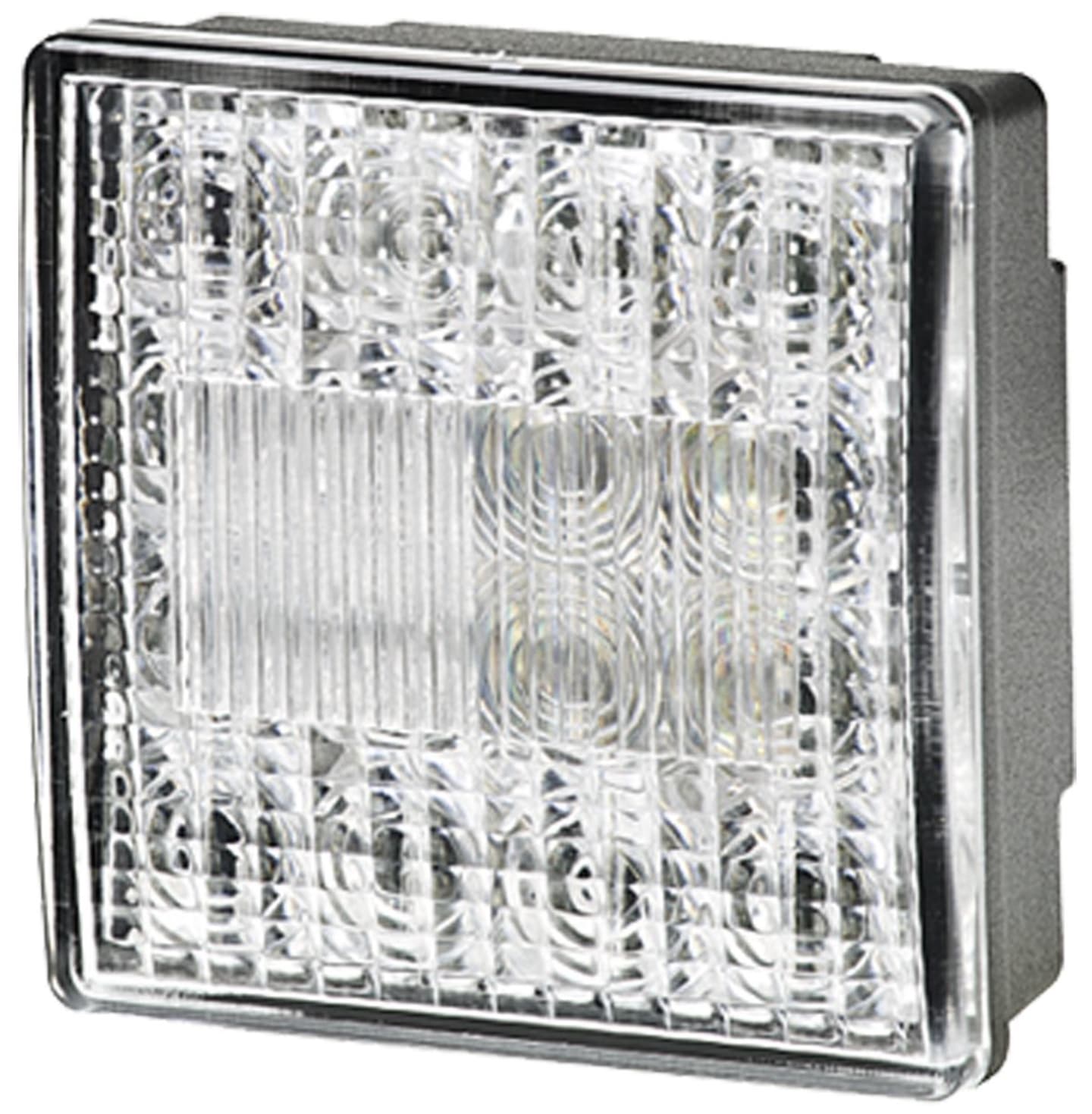 Hella® LED-Rückfahrscheinwerfer quadratisch, 80 x 80 x 33,7 mm, 12 – 24 V DC