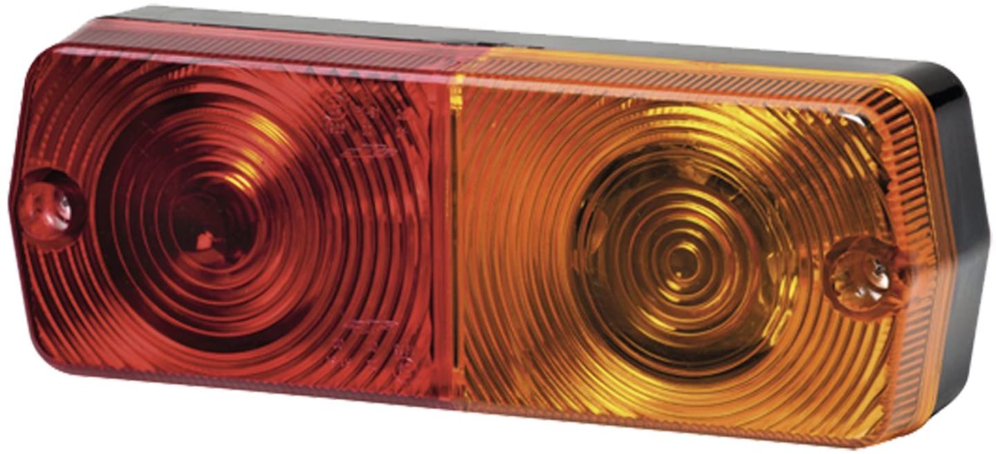 Hella® Schlussleuchte links/rechts 185,9 x 67,5 x 49,3 mm, Schluss-, Brems-, Blinklicht, 2SD 357 033-001