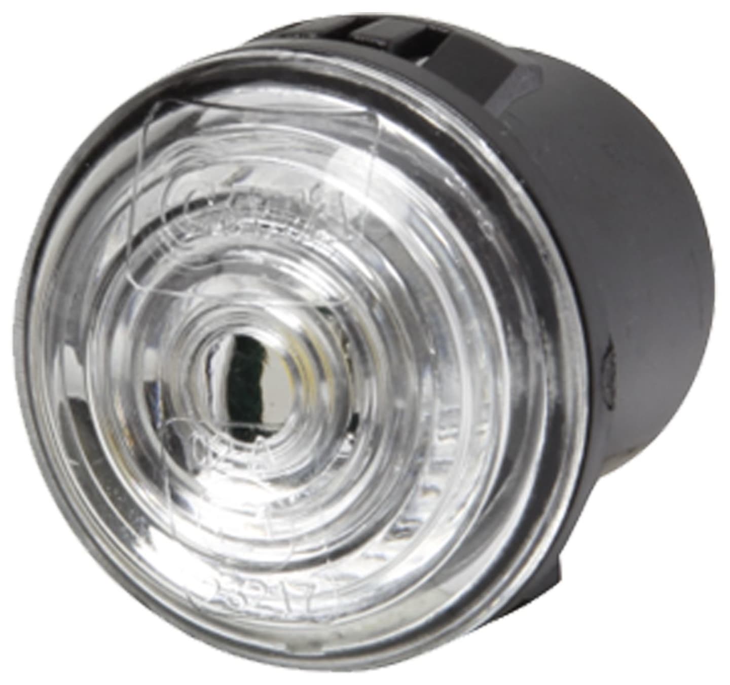 Hella® LED-Positionsleuchte rund, Front, weiß, Ø 30 mm, 9 – 33 V DC, E4 8638, 2PG 357 011-021