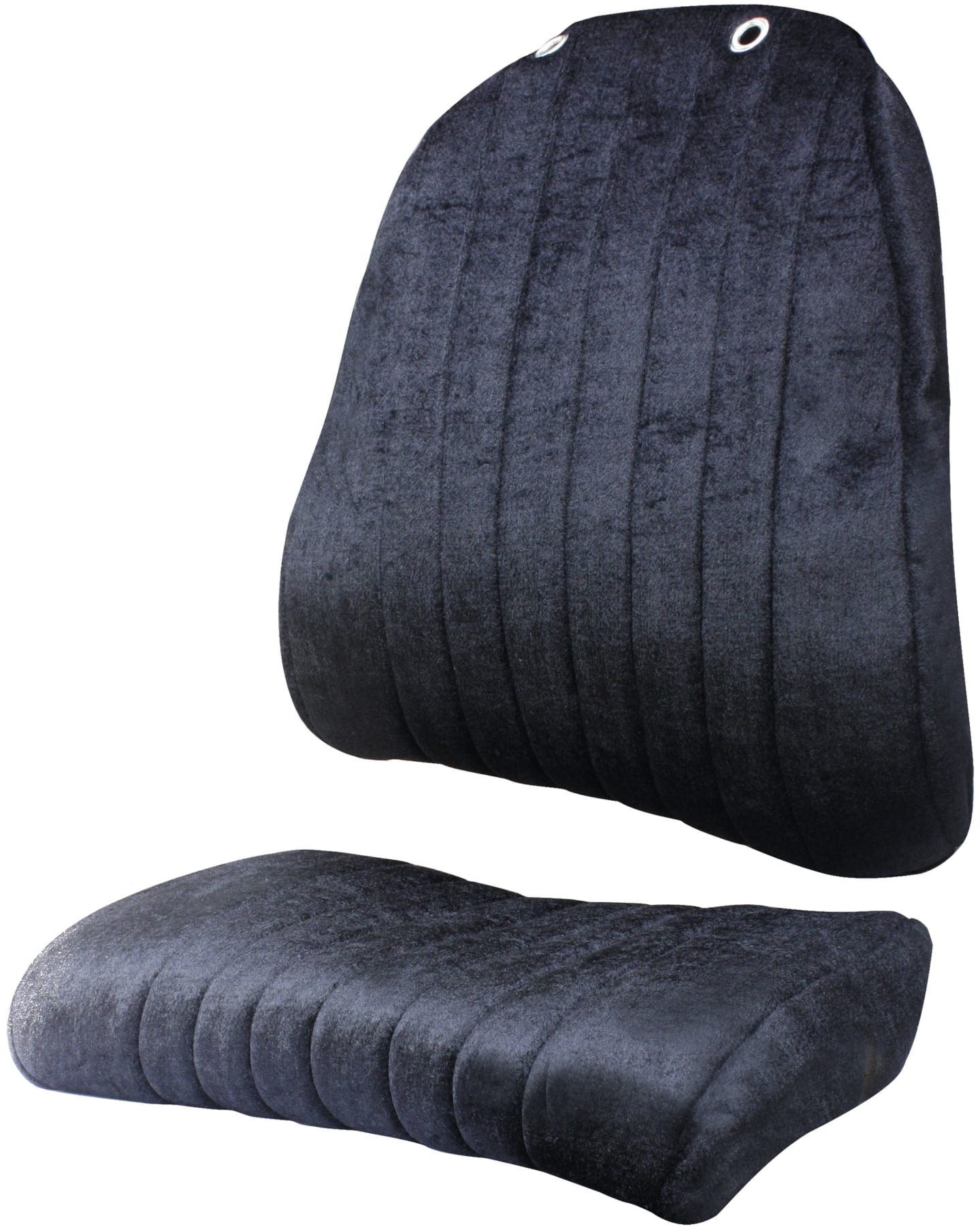 Sitzbezug, 2-teilig, schwarz, Stoff, für Grammer DS 85/HL, DS 85/HLAK, DS 85/HLA/S, S 85/L