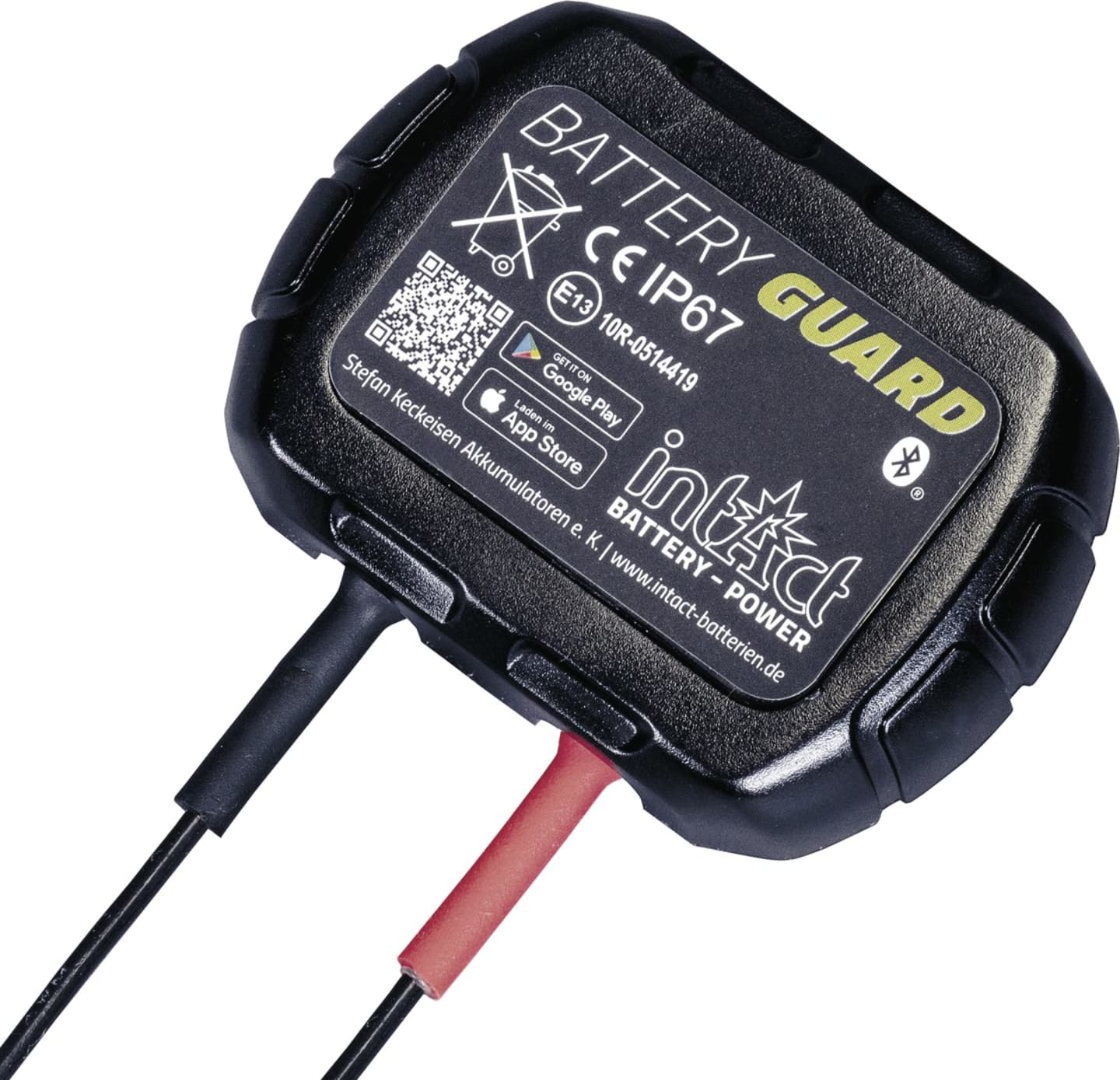 IntAct Batteriewächter "Battery-Guard" für alle 12 V-Blei-Säure- (Nassbatterie, AGM, EFB, GEL) und 12V-Lithium-Batterien (LiFePO4)