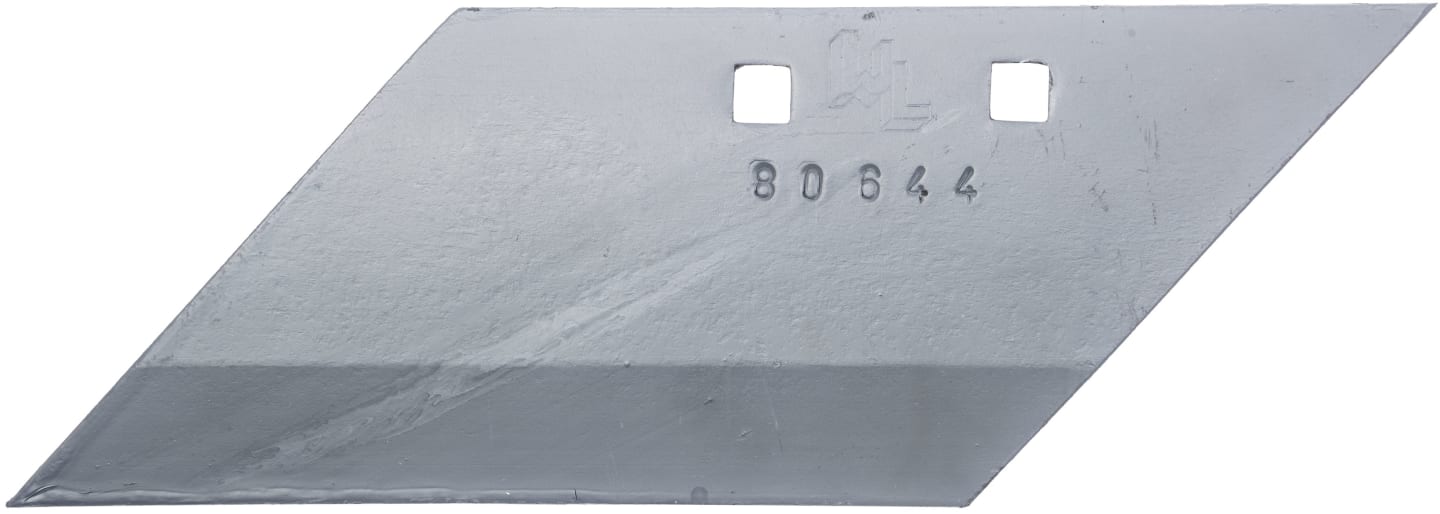 Düngereinlegerschar links/rechts, geschnittene Ware, 80639/80644 für Pflug Överum