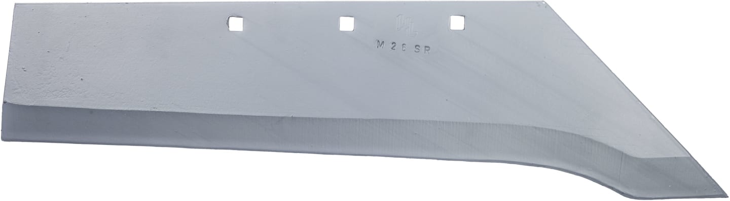 Schnabelschar links/rechts, geschnittene Ware, 334 4532, M 26 SR/334 4533, M 26 SL, für Lemken