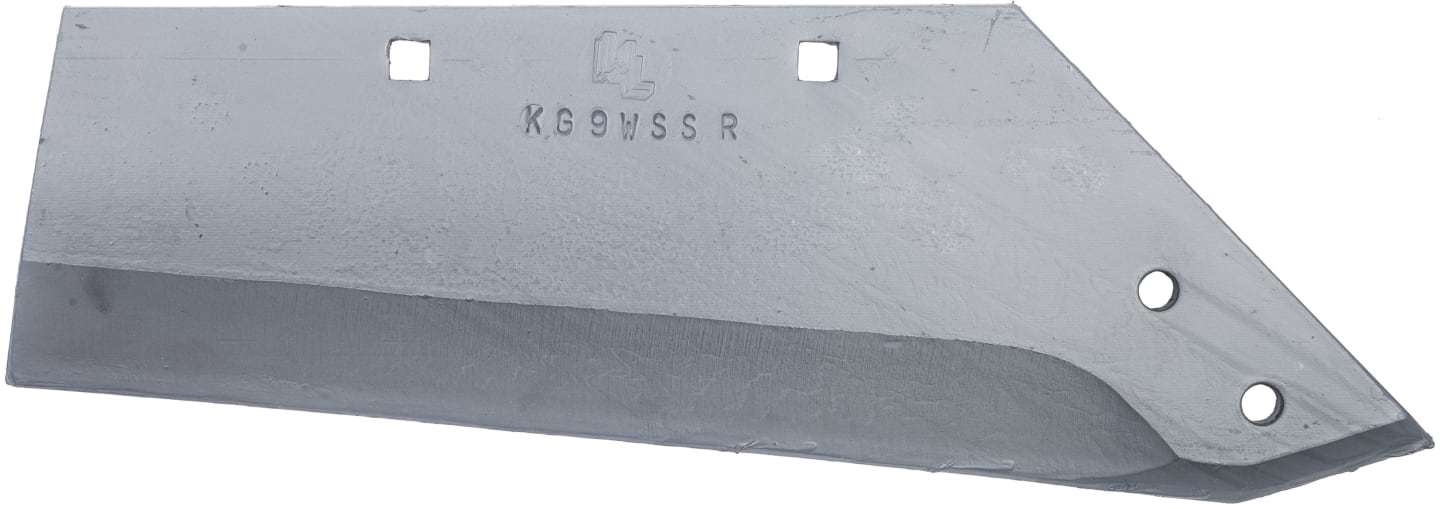 Wechselspitzenschar, links/rechts, geschnittene Ware, KG 9 WSS/KG 9 WSSL, für Krone