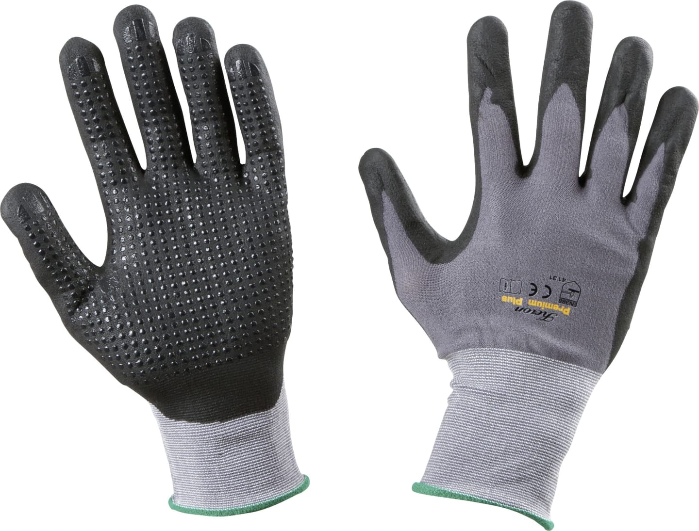 Keron Handschuhe "Comfort Plus" Nylon-Feinstrick, nitrilbeschichtet; Nitrilnoppen