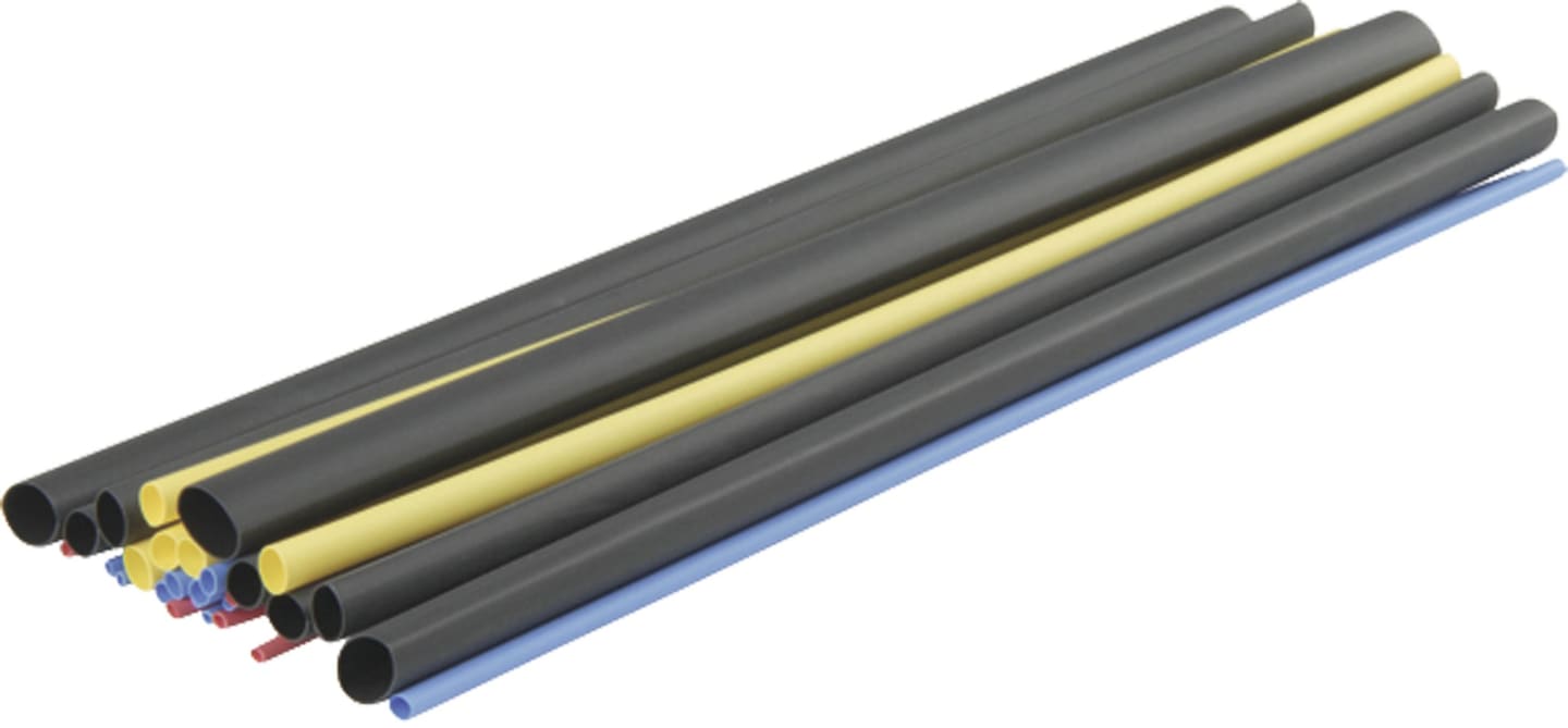 Herth + Buss Schrumpfschlauch-Sortiment Ø 1,2 – 9,5 mm, Länge 250 mm, 28 St., 51 273 016