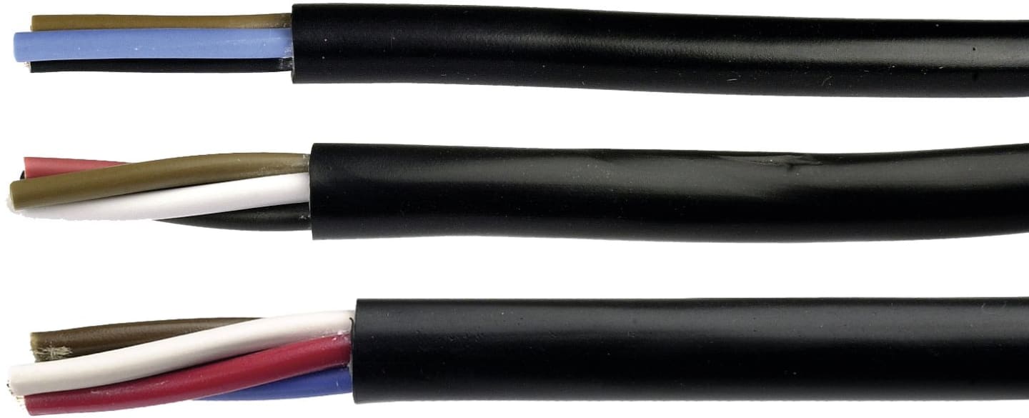 Herth + Buss Elektroleitung H05VV-F, PVC (Polyvinylchlorid)