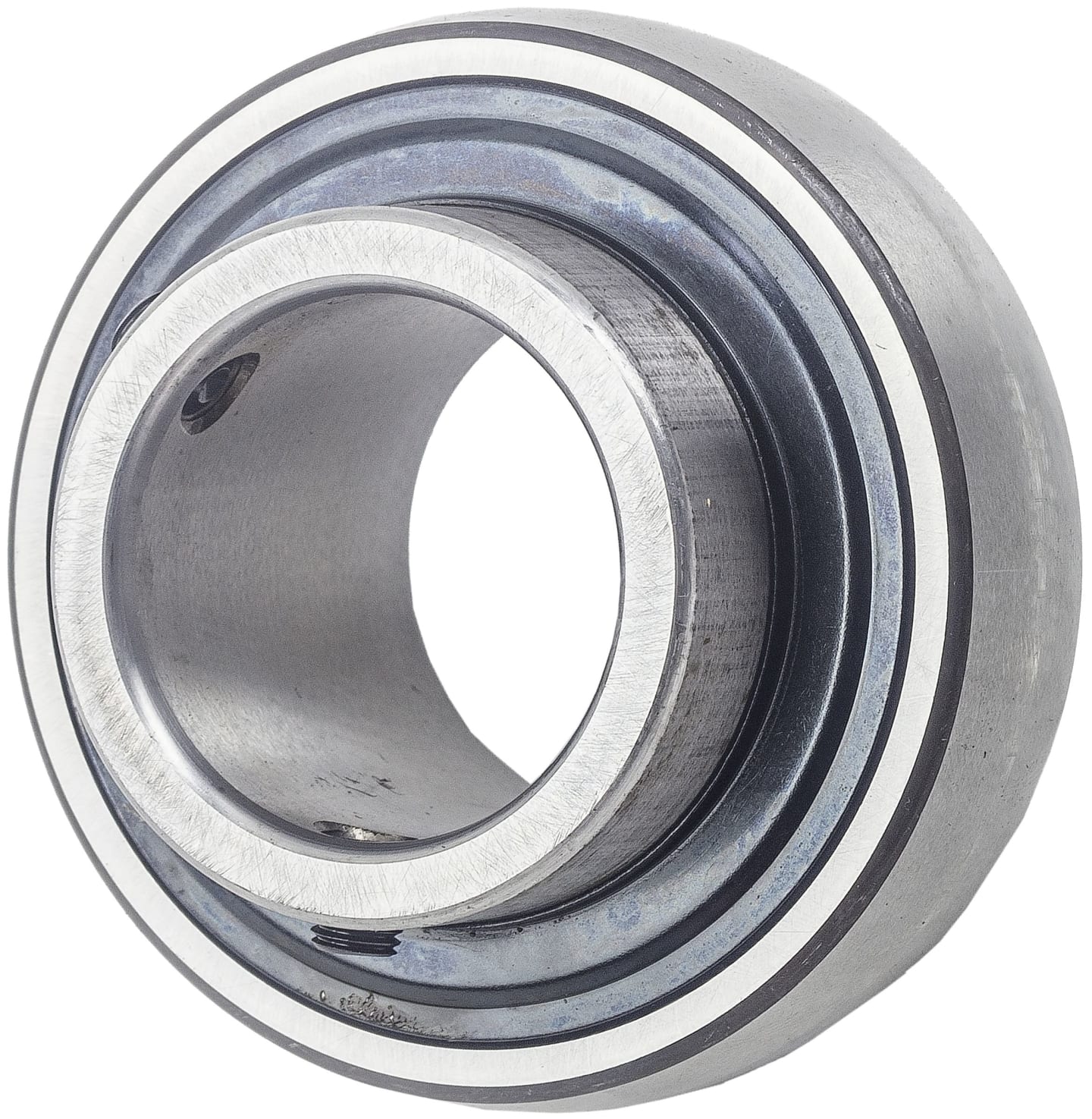 SKF Y-Lager 55 x 100 x 55,6 mm YAR 211-2F Gewindestiftbefestigung, 1-seitig verbreiterter Innenring, beidseitig Dichtung und Schleuderscheibe