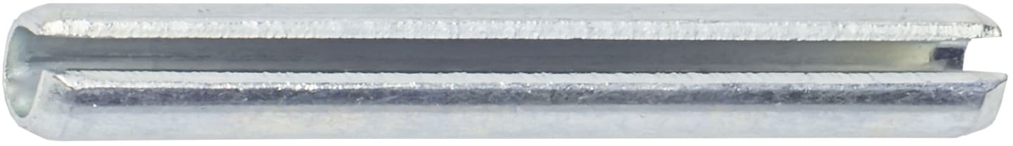Spannhülse 12 x 60 mm, EN ISO 8752; DIN 1481, Federstahl, blank, beidseitig angefast, 04751260