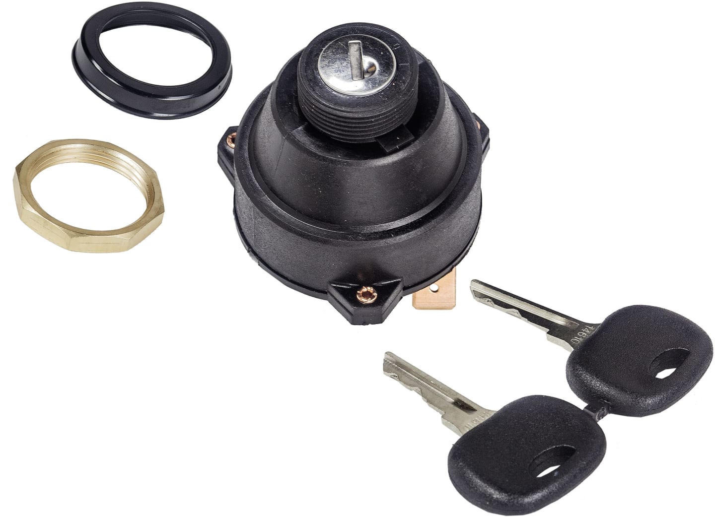 Herth + Buss Zündschloss, 24 V 8,3 A, P Parklicht - 0 Aus - 1 Fahren - 2 Standlicht - 3 Fahrlicht, 70 567 070