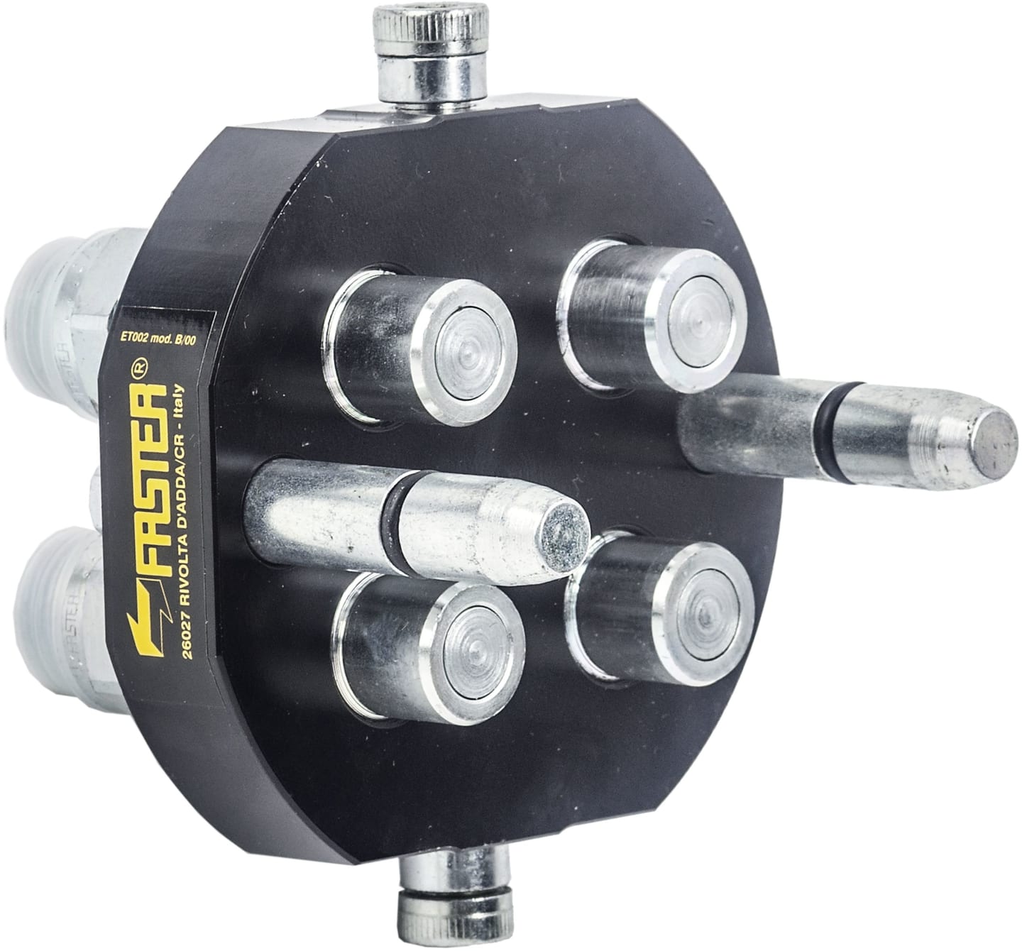 Faster® Stecker "MST5" 2P, 4-fach M 22 x 1,5 AG, DN 10, für Multikupplung, Loshälfte