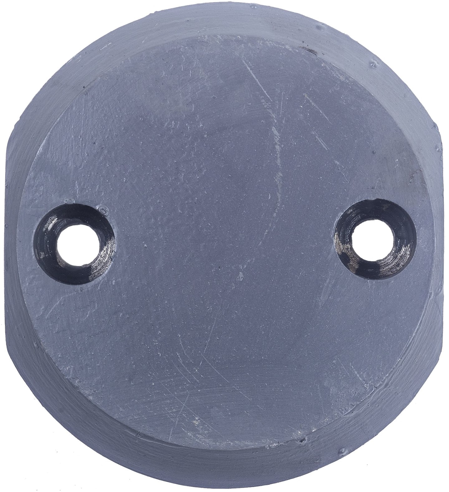 Gleitteller 2 Bohrungen, Stärke 40 mm, für Kronberger Schneepflüge