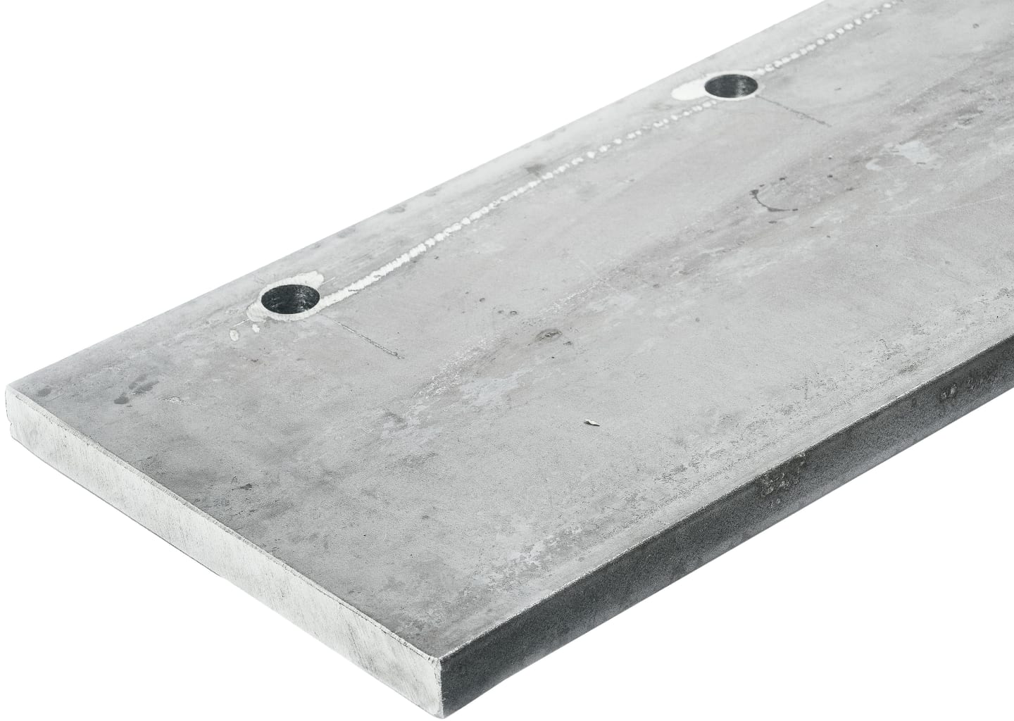 Schürfleistensatz für Beilhack PEV 260, 3.000 x 180 mm, Stärke 20 mm, Stahl