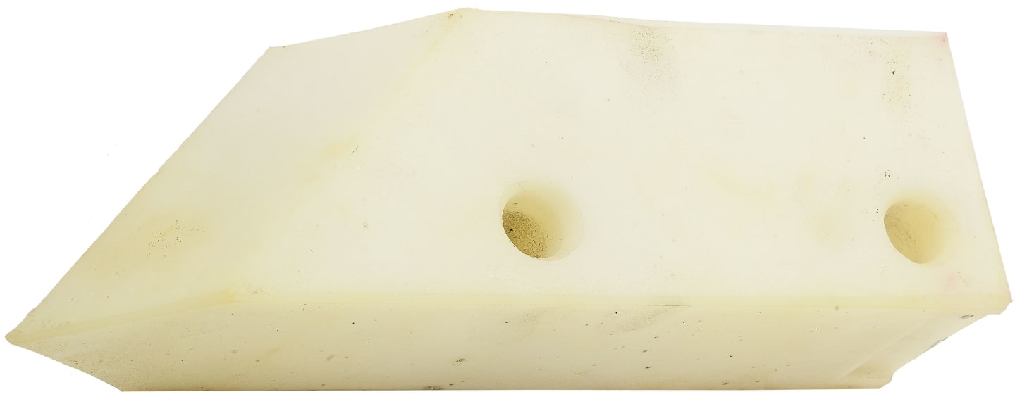 Gleitschuh 260 x 80 x 60 mm für Schmidt, Kunststoff