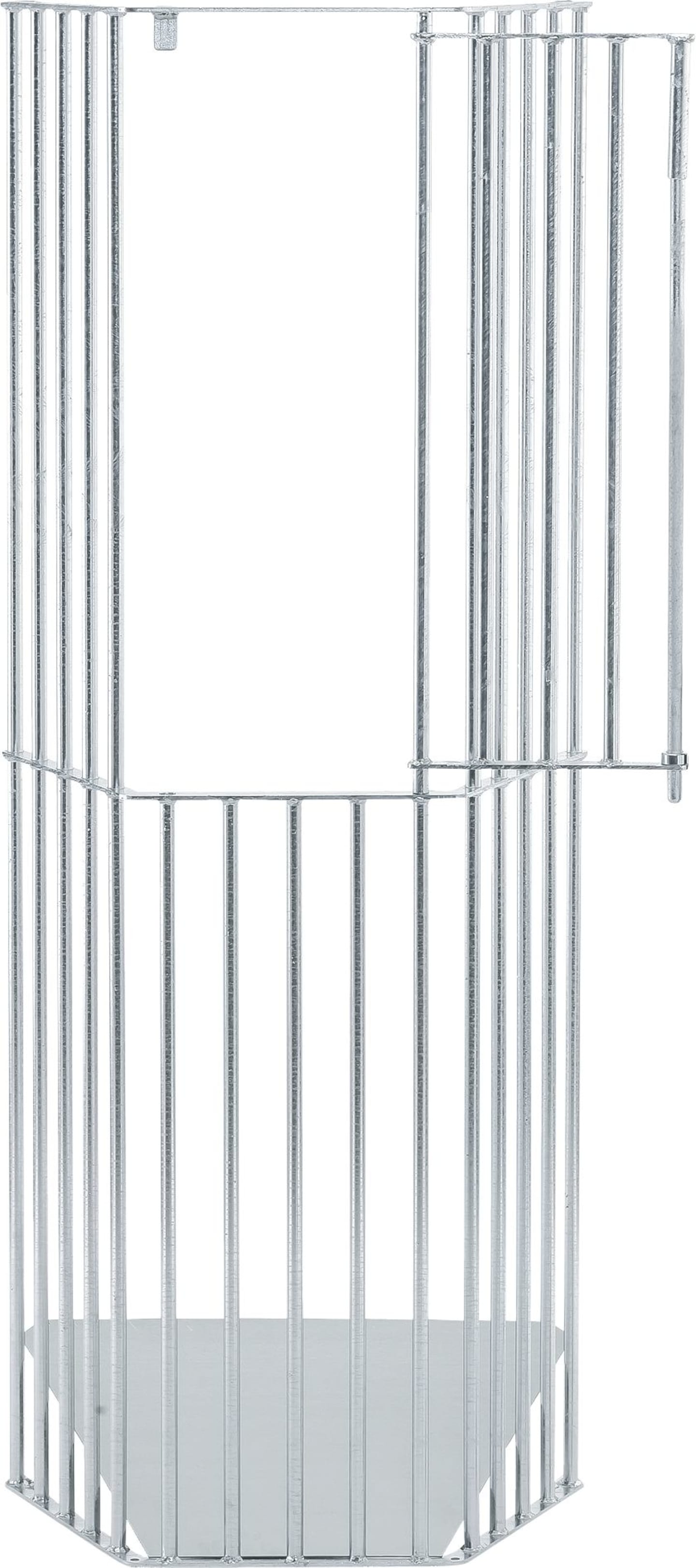 Growi® Heuraufe "Pidero" 80 x 200 x 40 cm, Fassungsvermögen 24 kg, Wandmontage, für Pferde, loses Heu, 5974