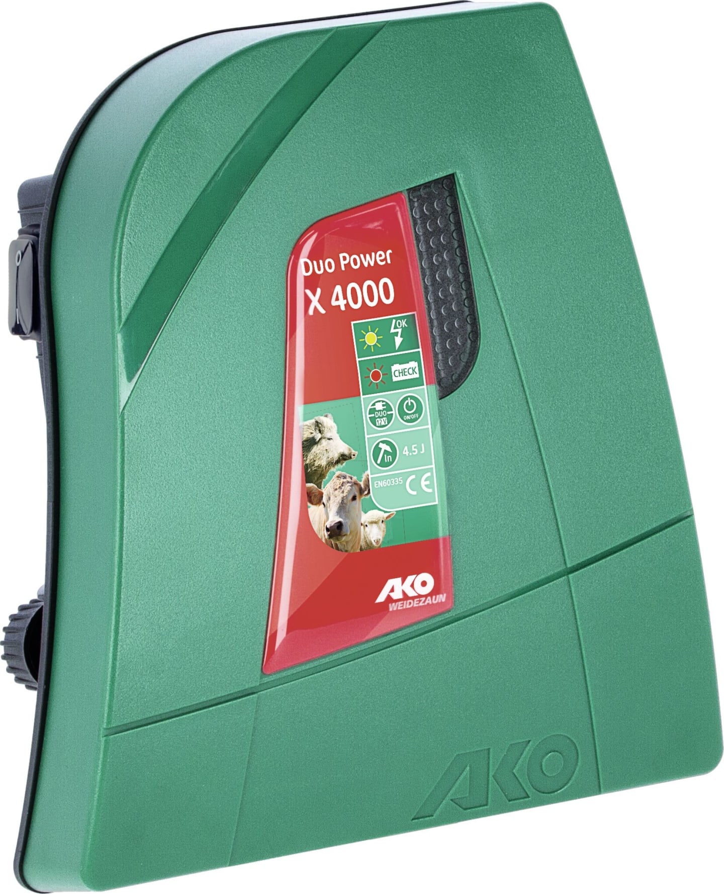 Ako Weidezaungerät "Duo Power X 4000" 12 V; 230 V, 372874