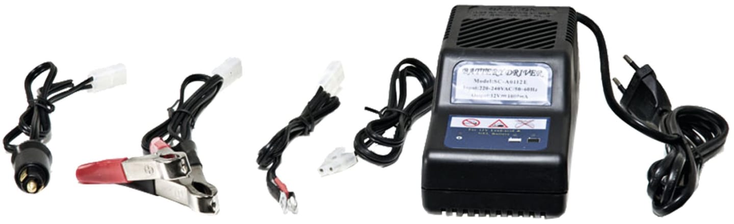 Wolf-Garten® Batterieladegerät für Rasentraktoren, 12 V-Batterien, 196-967-678