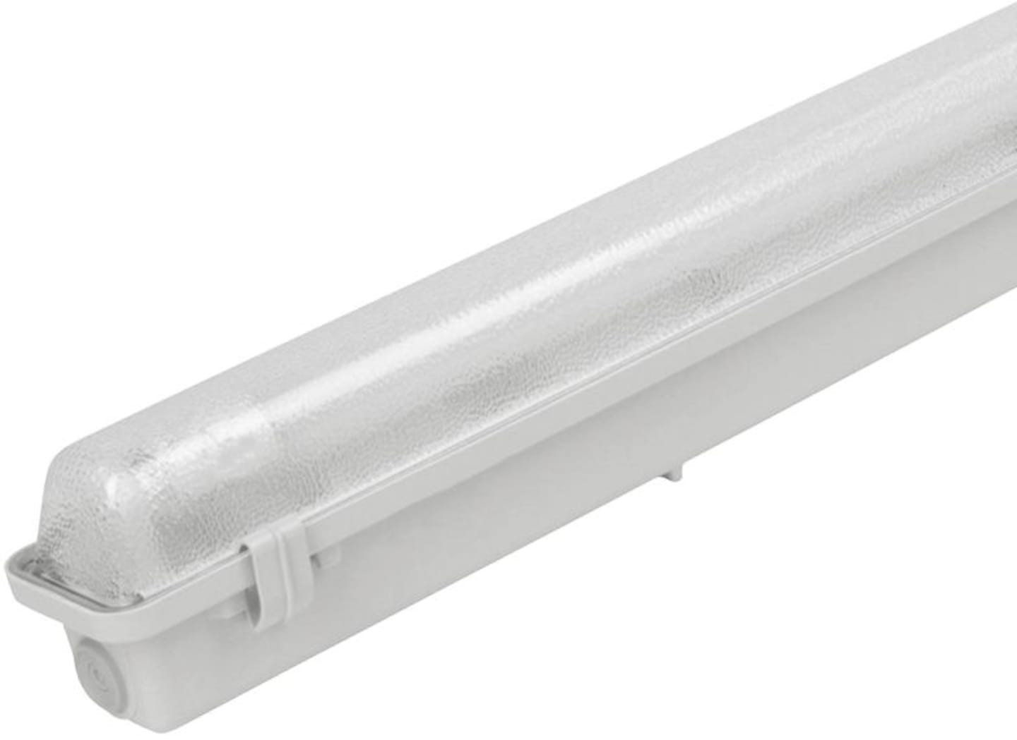 KERBL Feuchtraum-Wannenleuchte 150 cm für T8 LED-Röhren mit 26 mm Durchmesser und 150 cm Länge, 34562