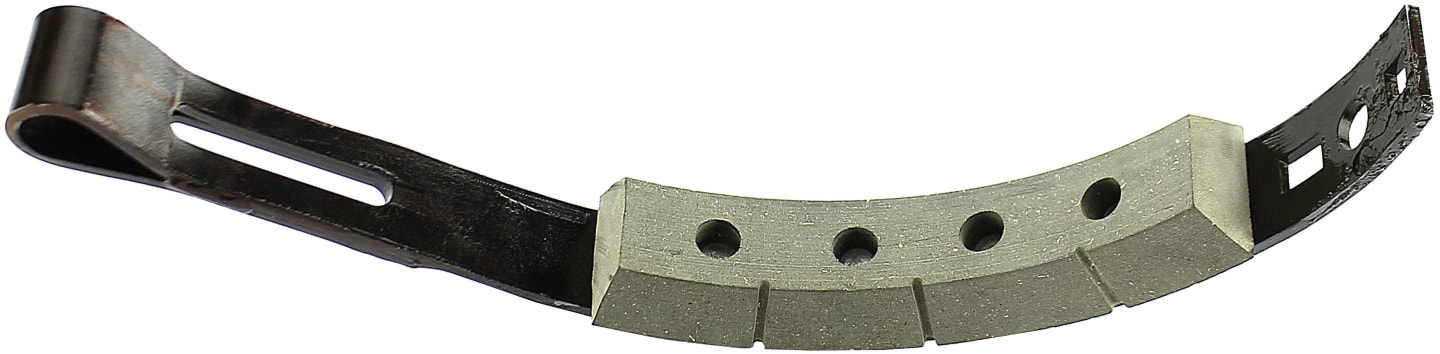 Bremsband mit Anschrauböse für Handbremse John Deere 3030, 3130, 3040, 3140, 3340, 3640, 3050, 3150, 3350, 3650