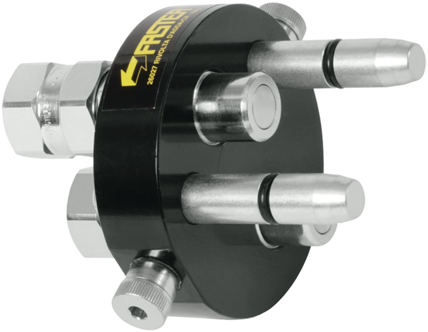 Faster® Stecker "MST2" 2P, 2-fach M 18 x 1,5 AG, DN 10, für Multikupplung, Loshälfte