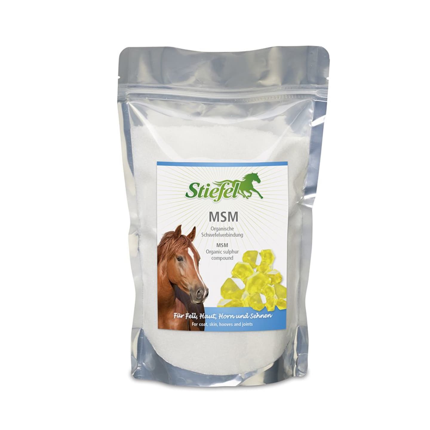 Stiefel MSM 1 kg Tüte für Pferde Pulver