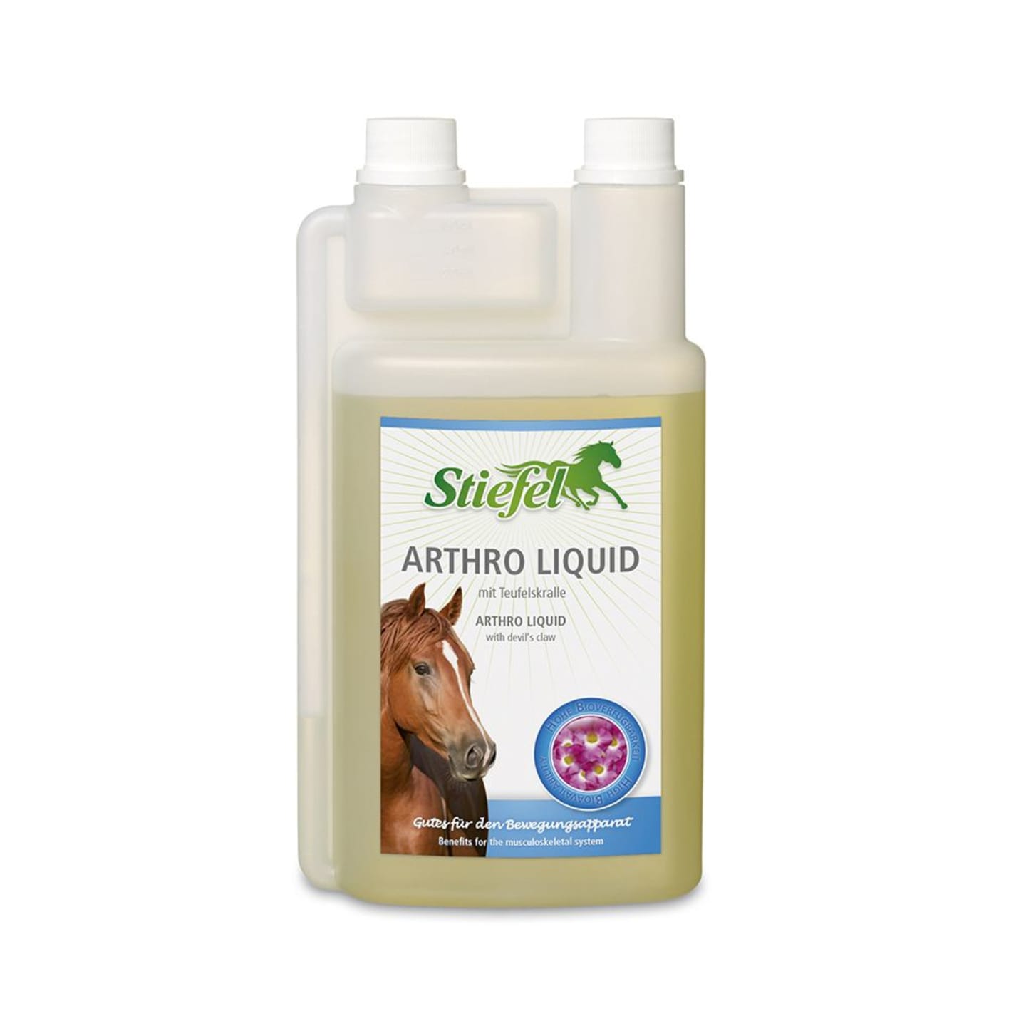 Stiefel Arthro Liquid 1 l Flasche mit Teufelskralle und Artischocke flüssig