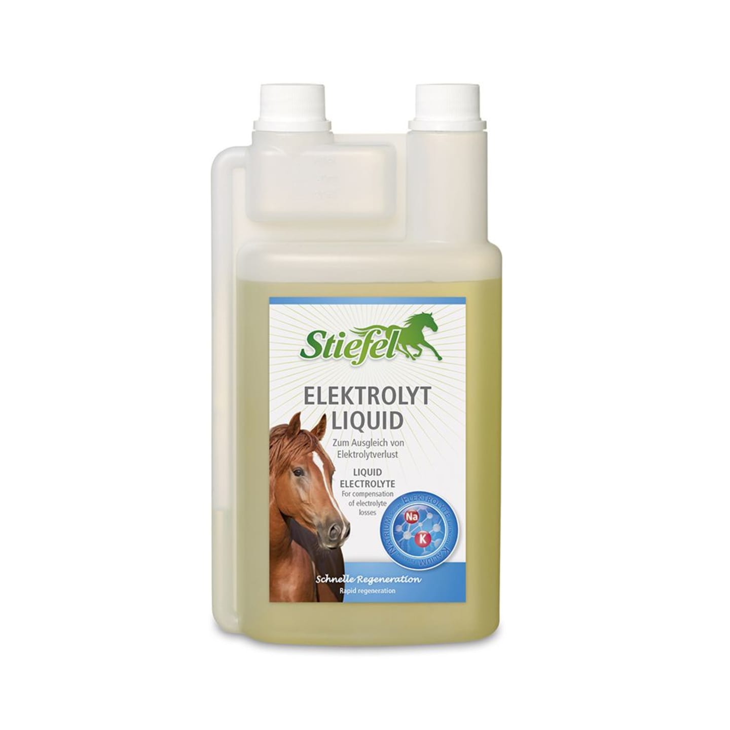 Stiefel Elektrolyt Liquid mit Natrium, Kalium und Magnesium für Ihr Sportpferd 1 l Flasche