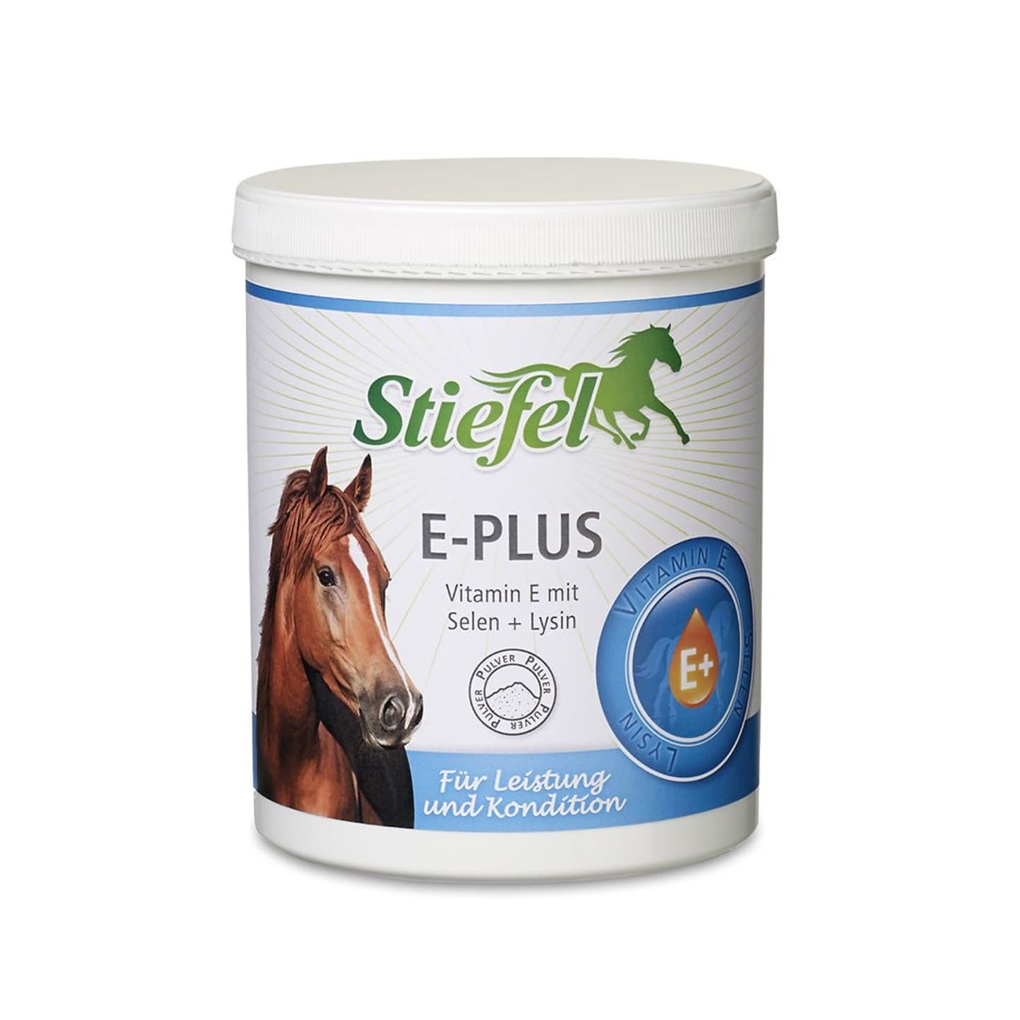 Stiefel E-Plus Pulver Pulver mit Vitamin E und Selen 1 kg Dose