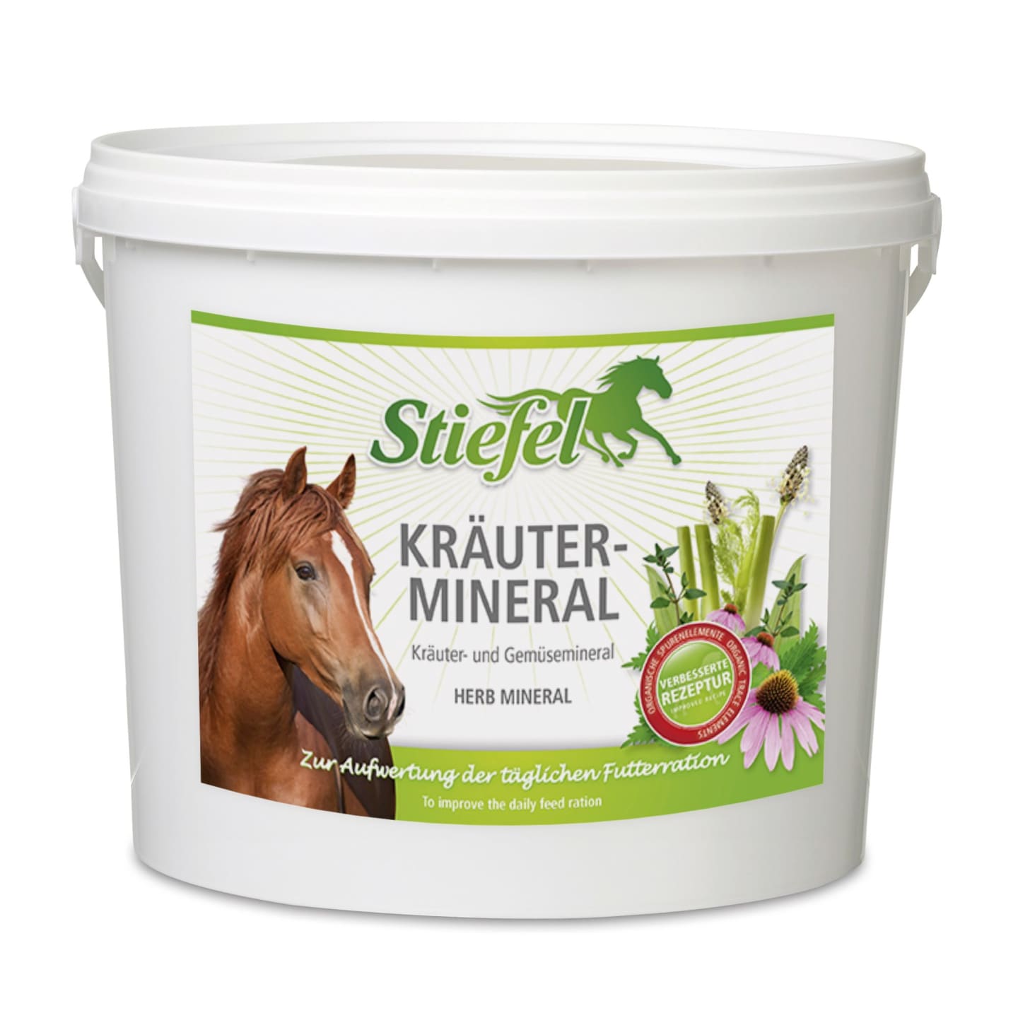 Stiefel Kräuter-Mineral mit vielseitiger Kräutermischung 2,5 kg Eimer