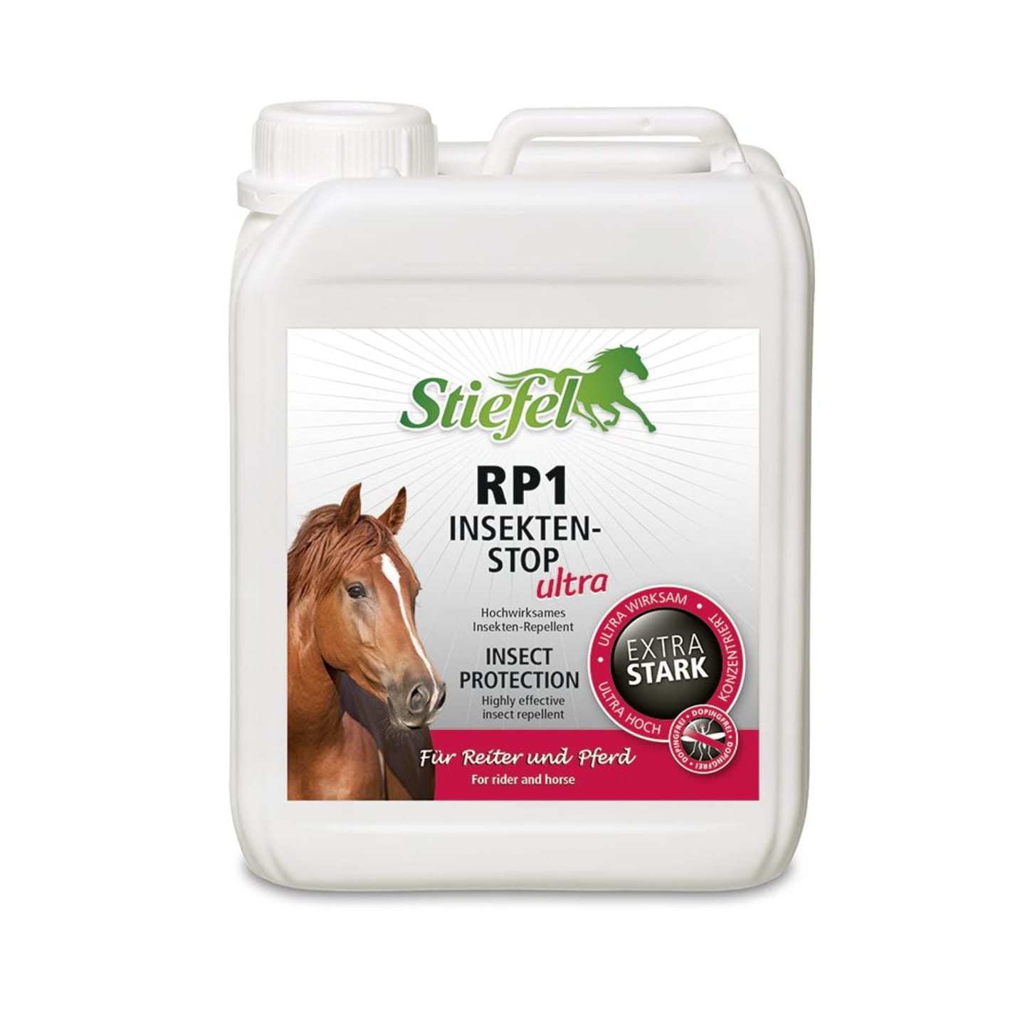Stiefel RP1 Insekten-Stop Ultra mit erhöhter Wirkstoffmenge Incaridin 2,5 l Kanister