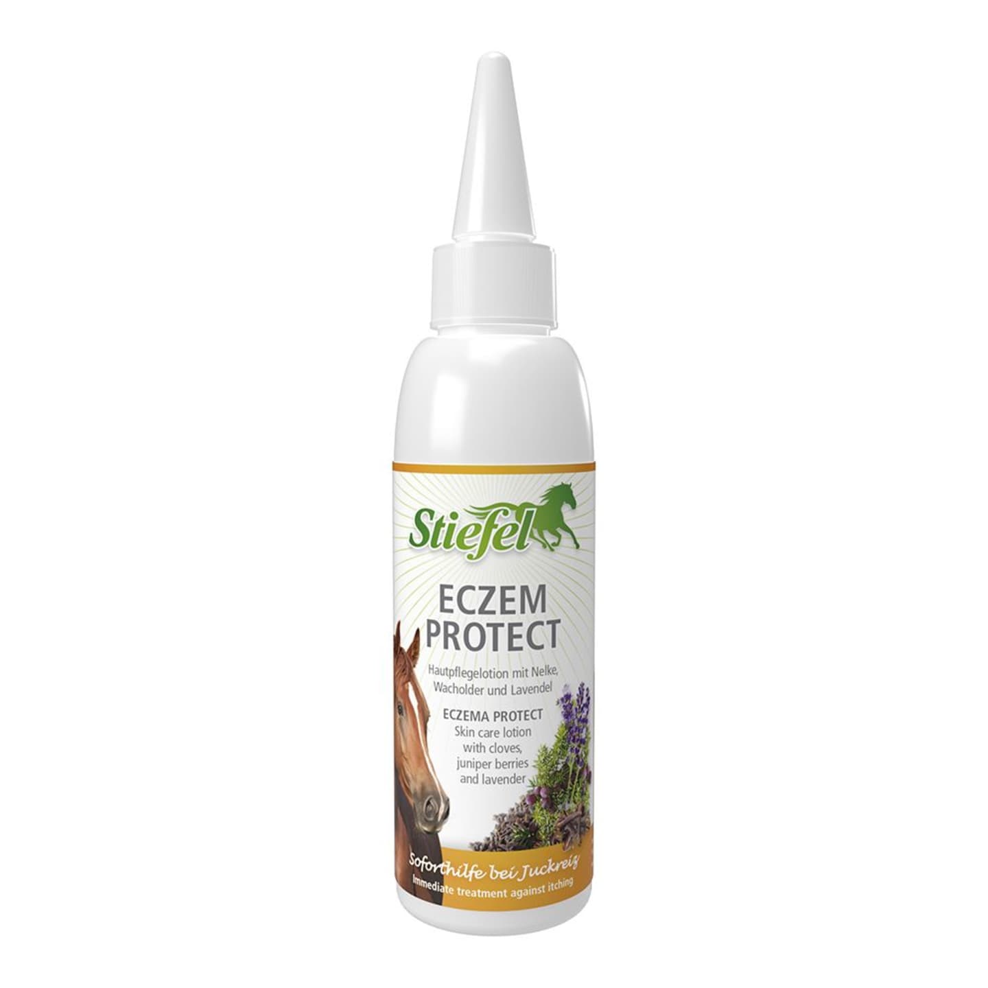 Stiefel Eczem Protect mit pflanzlichen Ölen für empfindliche Haut 125 ml Flasche