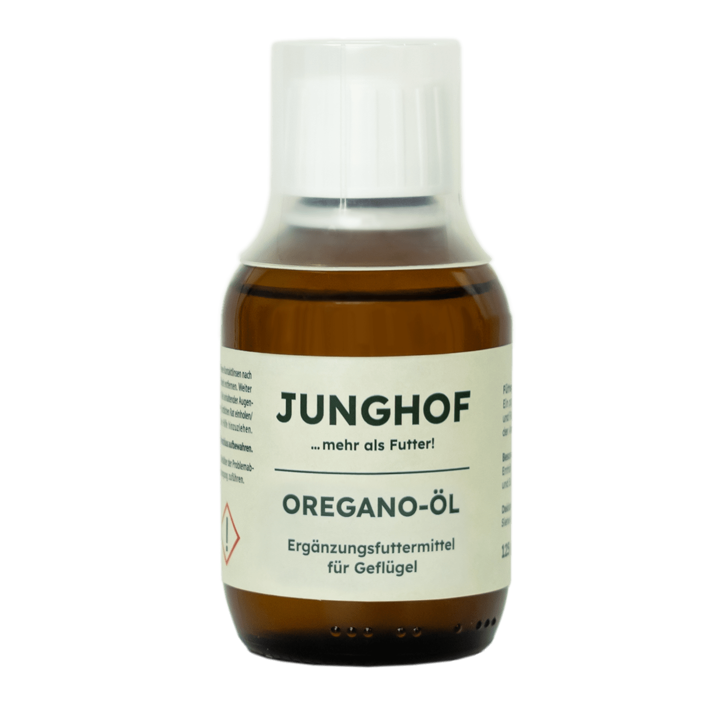 Junghof Oregano-Öl für Geflügel flüssig 125 ml Flasche