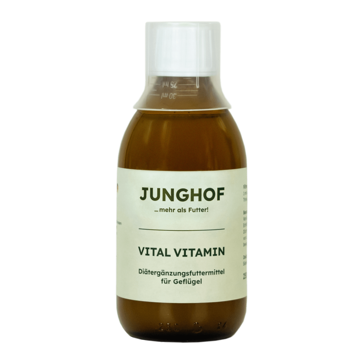 Junghof Vital Vitamin mit Vitamin D3 flüssig 250 ml Flasche