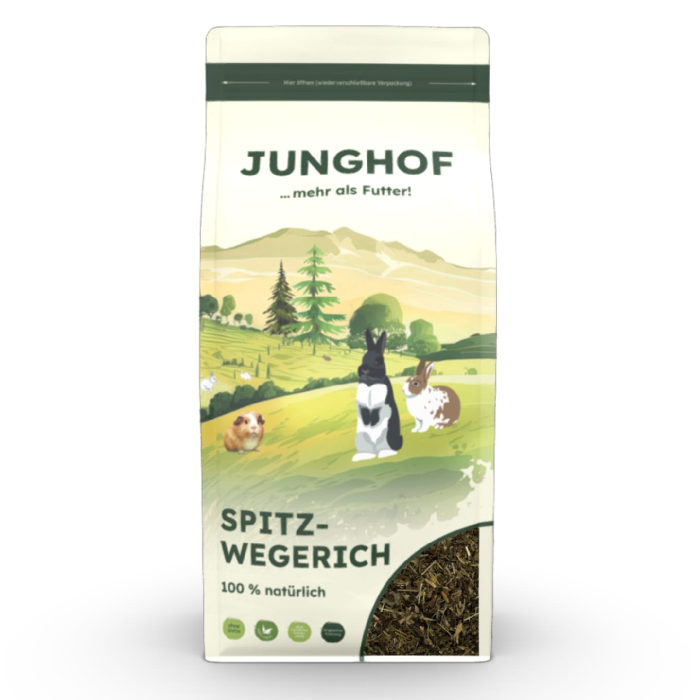 Junghof Spitzwegerich mit ätherischen Ölen getrocknet 300 g Beutel