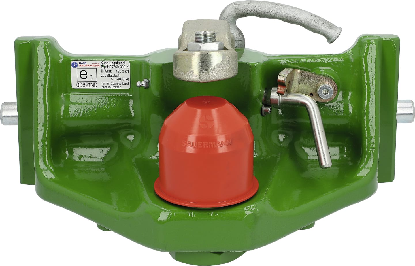 HANS SAUERMANN Kugeleinsatz "HS7569-390-K" 390/25/32 mm, Kugel 80 mm, für Traktor