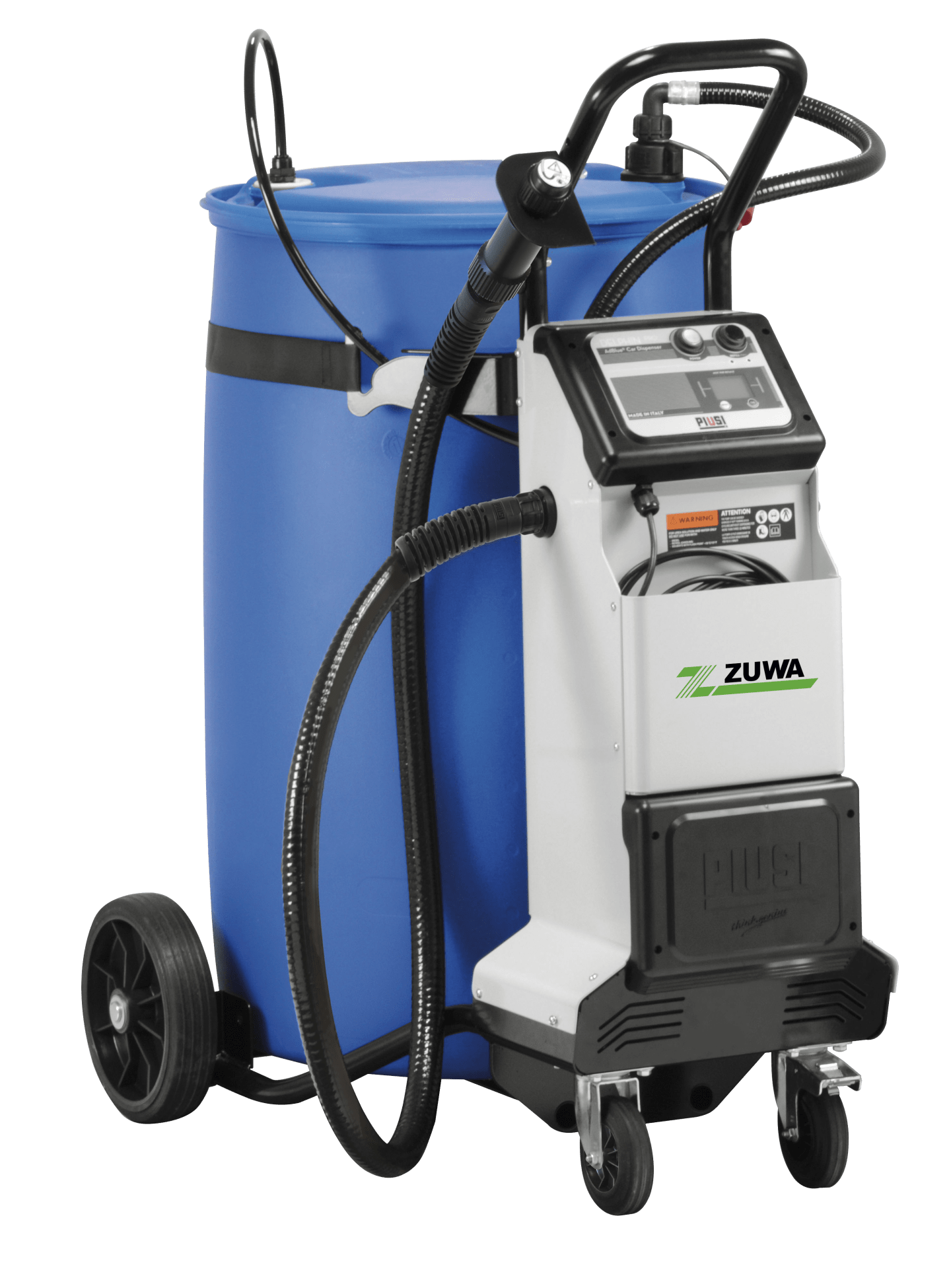 DELPHIN PRO f. Harnstoff (AUS 32, AdBlue®) , 230 V fahrbare Tankstelle f. PKW u.Transporter-Betankung