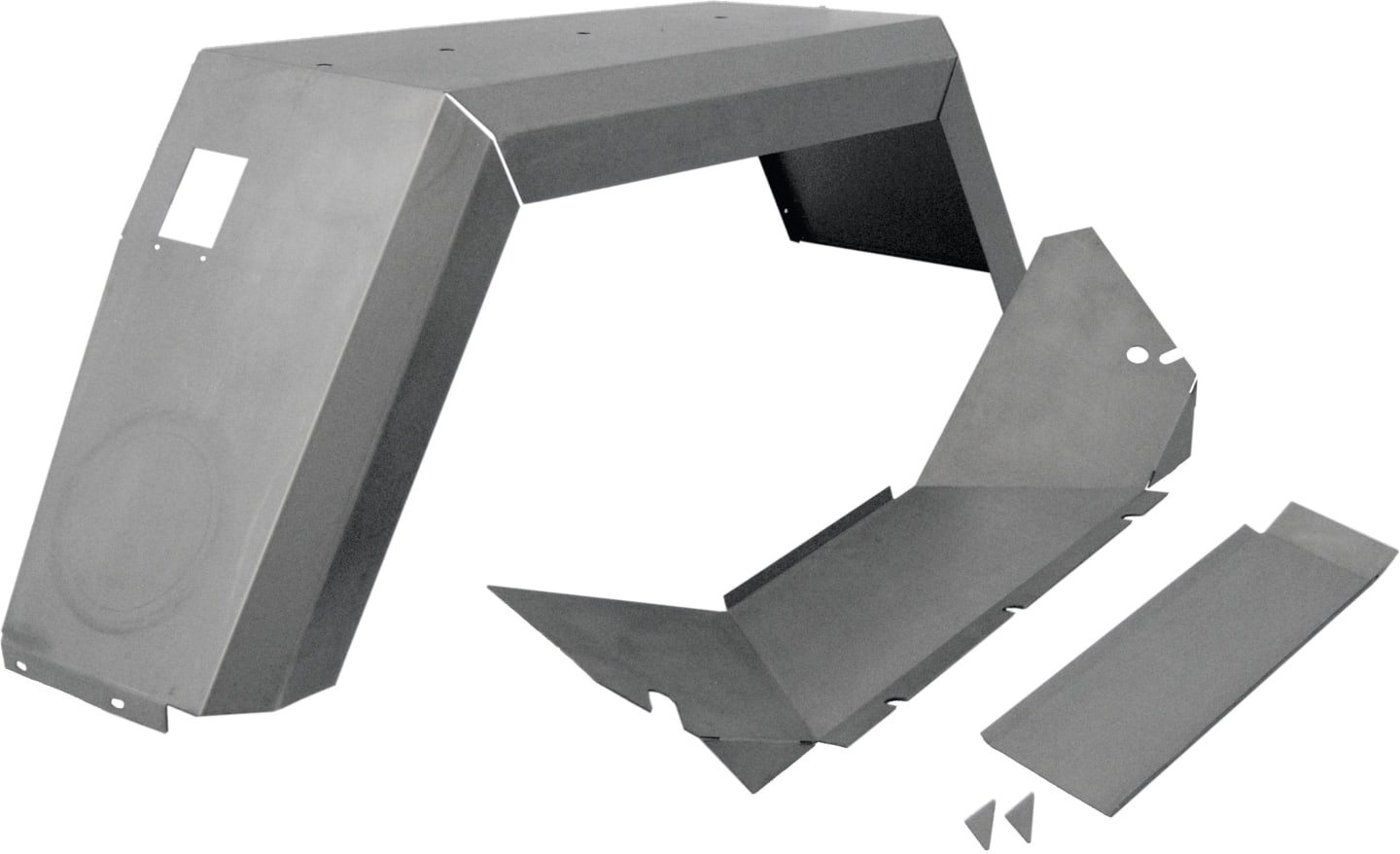 Reparatursatz links/rechts, für Kotflügel hinten Traktor Fendt Farmer 303 – 309