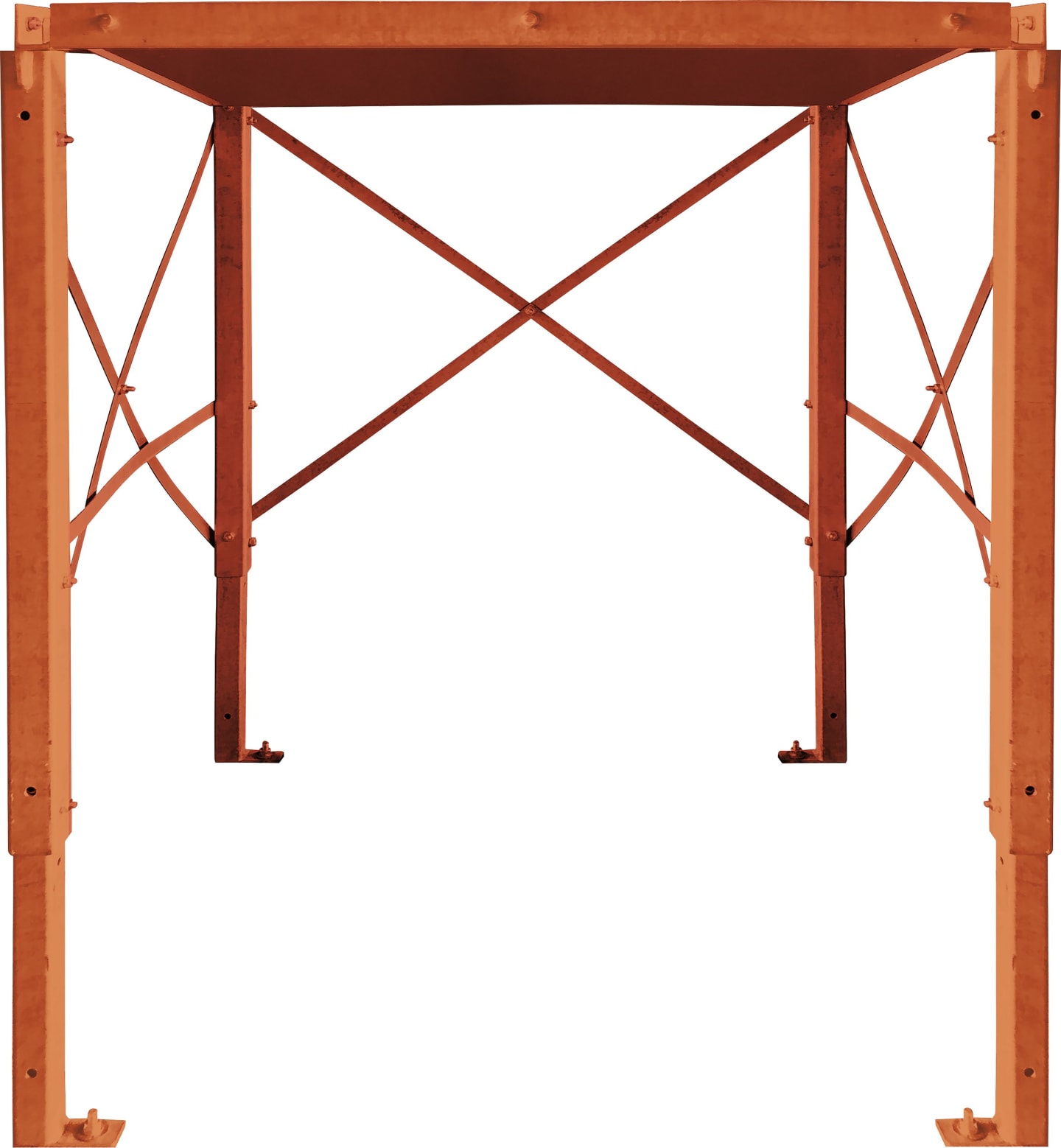Fledbag® Gestell "Funnel Rack" für einfaches Lagern und Entleeren von Big Bags, 0204001