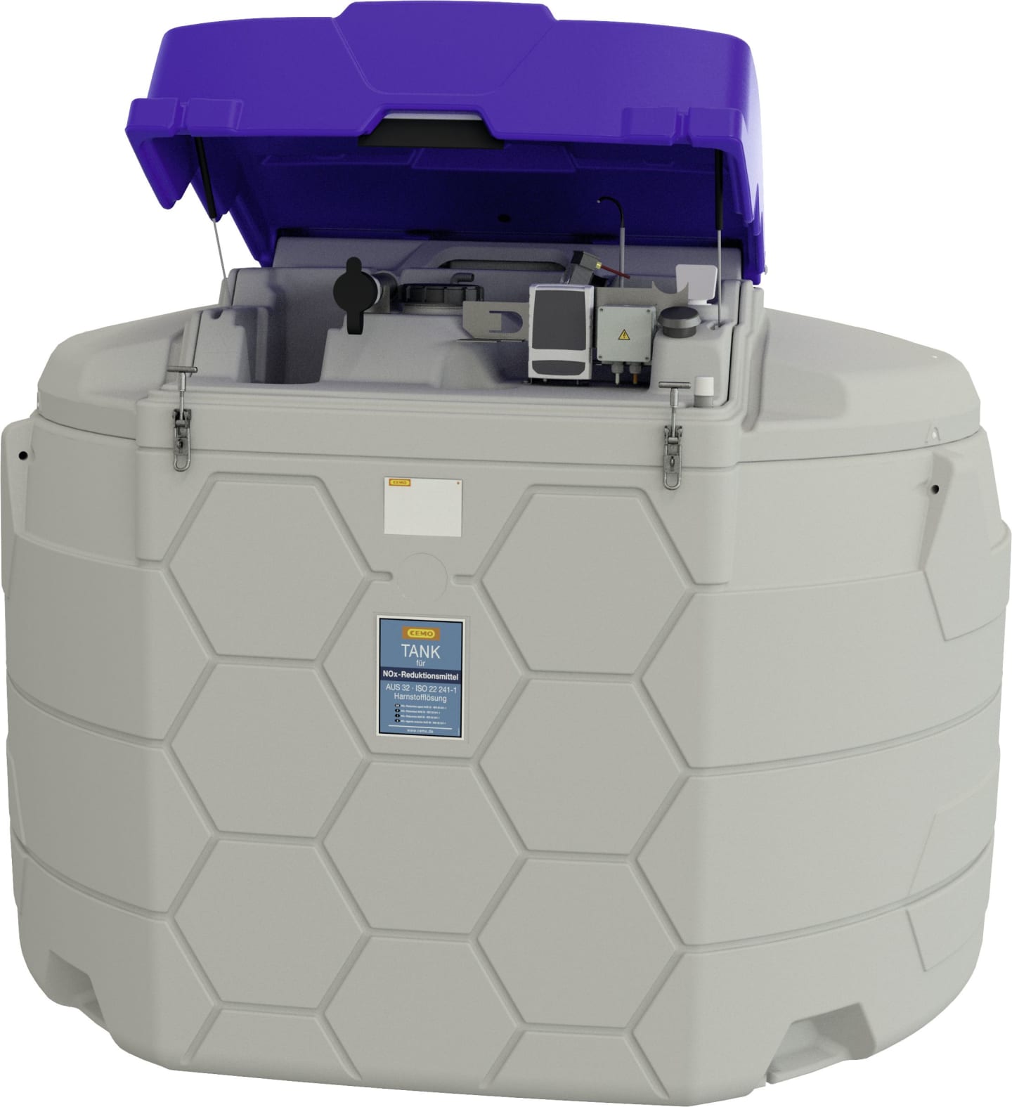 Cemo Erweiterungstank "Cube AdBlue® Outdoor" 5.000 l, stationär, für AdBlue®-Tankanlage Cube AdBlue® Outdoor Basic, Outdoor Premium, 11352