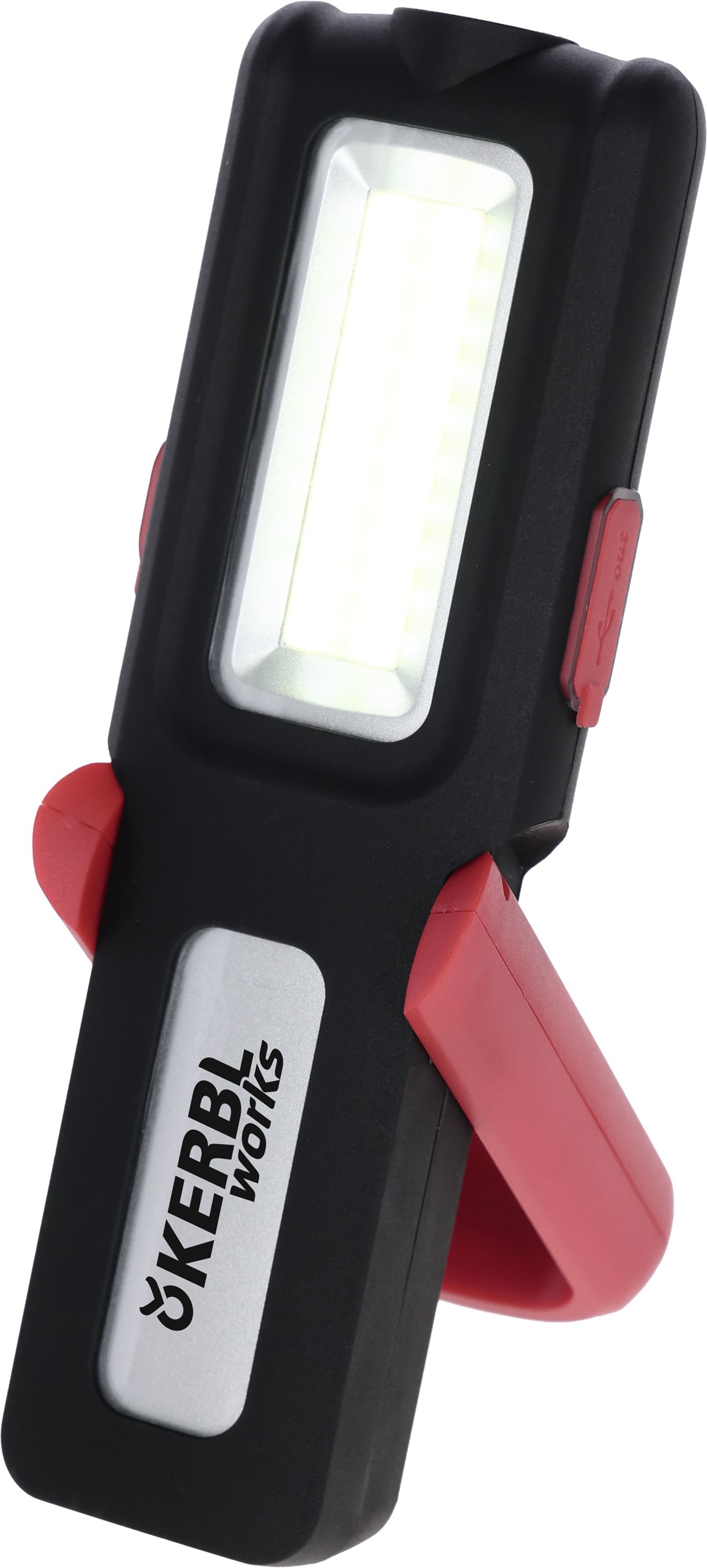 KERBL LED-Akku-Arbeitsleuchte "WorkFire 350" 190 x 58 mm, 345628
