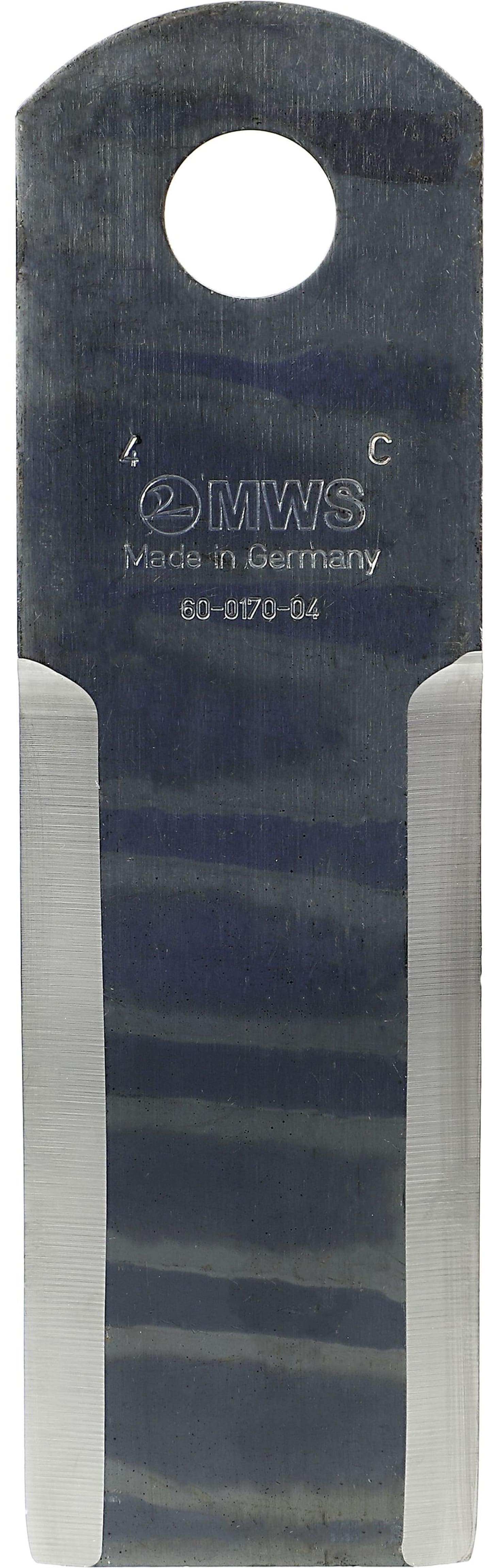 MWS Häckslermesser 173 x 50 x 3 mm glatt, für Strohhäcksler Biso Mähdrescher Claas, Deutz-Fahr, John Deere, Laverda, 60-0170-04-01-0