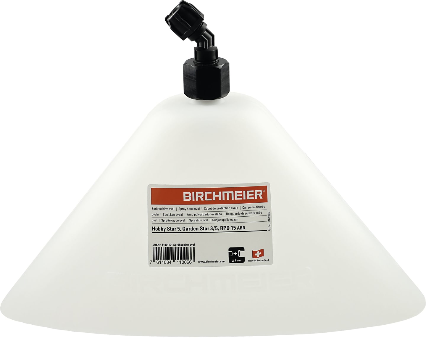 Birchmeier® Sprühschirm 2 bis 4 bar, 320 x 130 mm, steckbar, 11871101