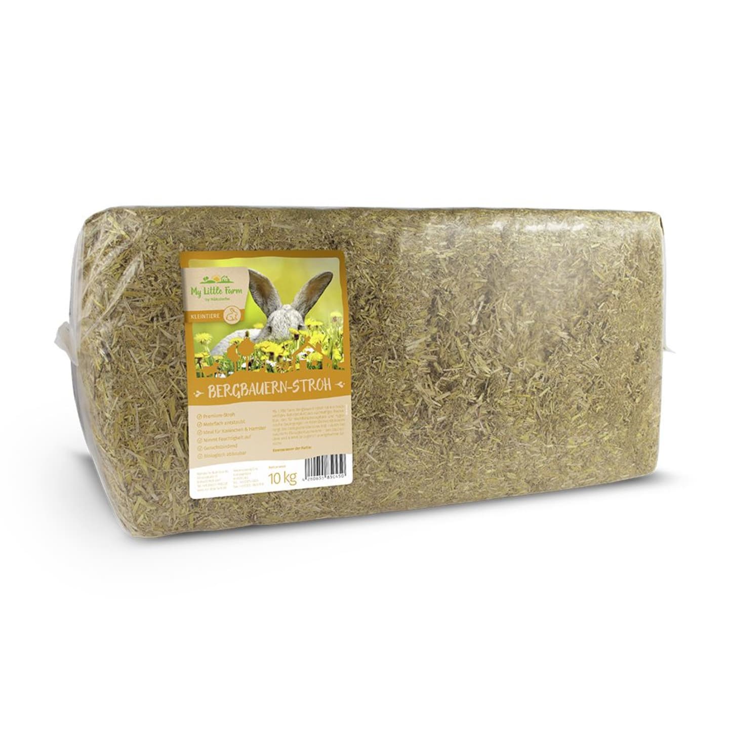 My Little Farm Bergbauern-Stroh für Geflügel getrocknet 10 kg Sack