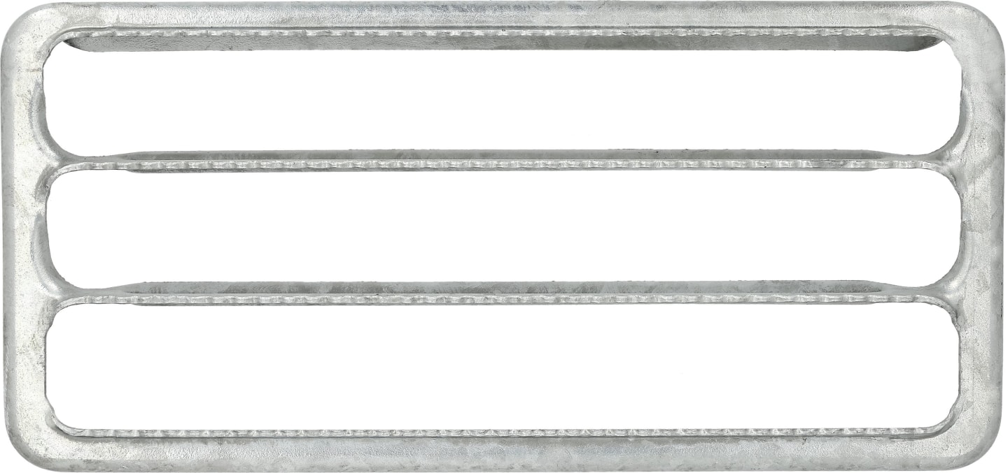 Auftritt 340 x 160 mm, verzinkt